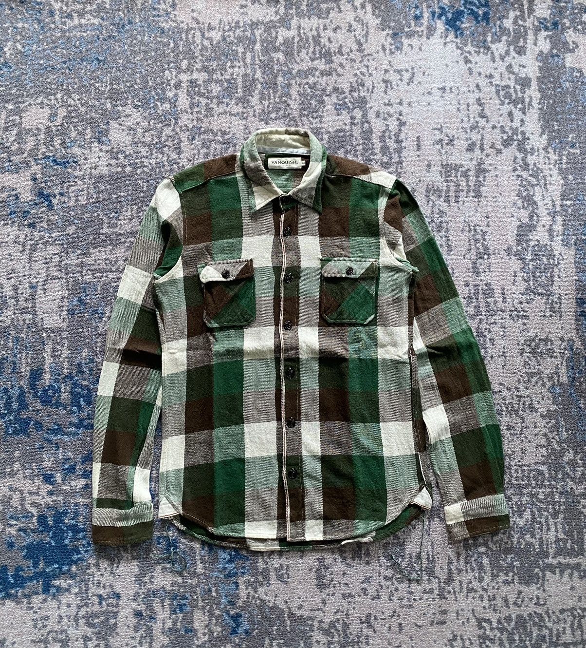 Japanese Brand × Vanquish Vanquish Plaid Button Up shirt Size US M / EU 48-50 / 2 - 1 Thumbnail