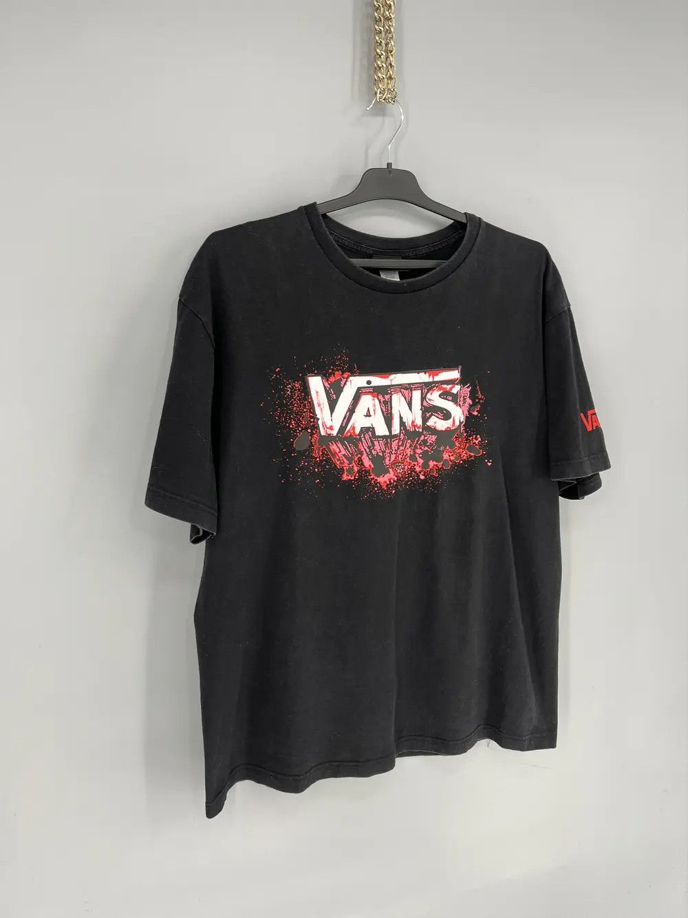 Vans Vintage Y2K VANS Skate SK8 Faded T-shirt New York Streetwear Size US L / EU 52-54 / 3 - 2 Thumbnail