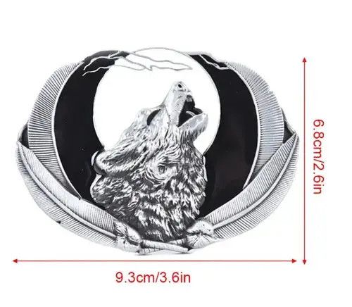 Other Isshiki x Fujii Wolf Head Belt Buckle Size ONE SIZE - 2 Thumbnail