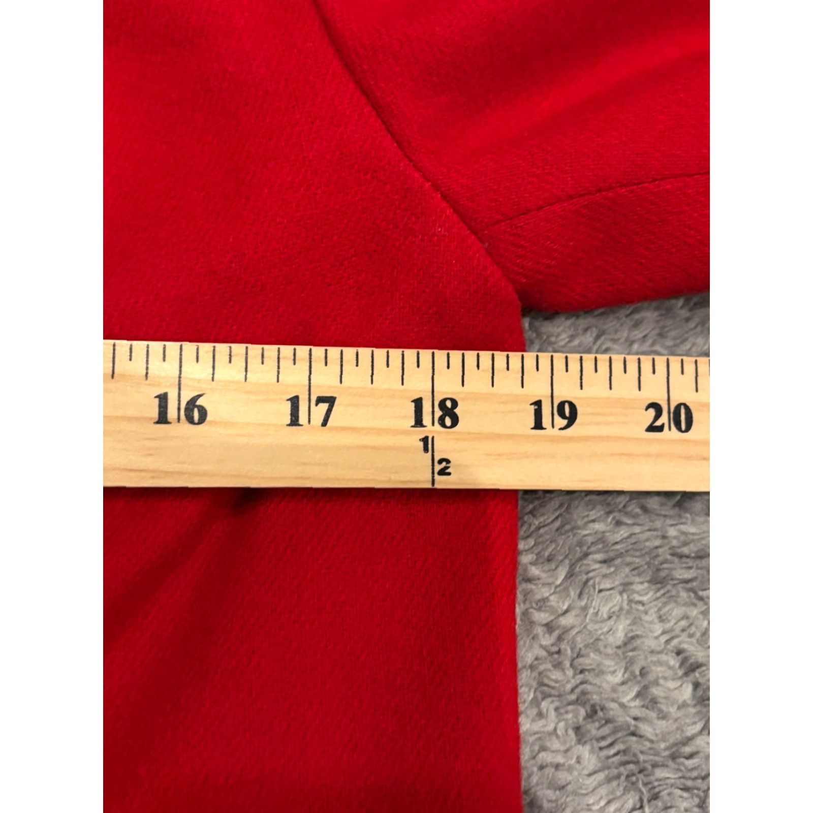 Vintage VINTAGE Sag Harbor Wool Blazer Size 4 Red Single Button Women Career Office Jacket Size S / US 4 / IT 40 - 3 Thumbnail
