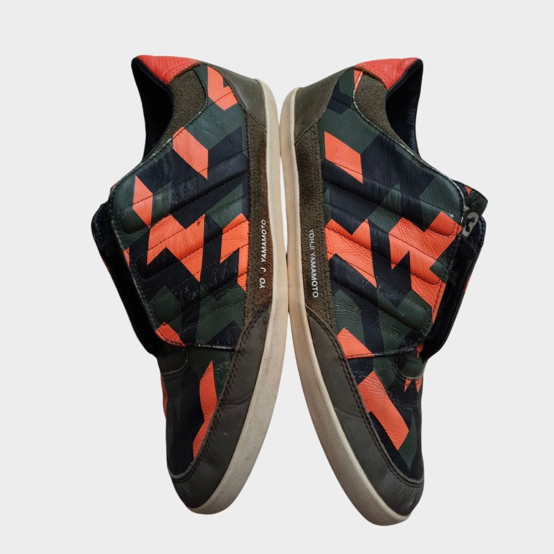 Adidas × Yohji Yamamoto Y-3 Honja Lowin Graphic Camo Shoes Size US 5.5 / EU 38 - 3 Thumbnail