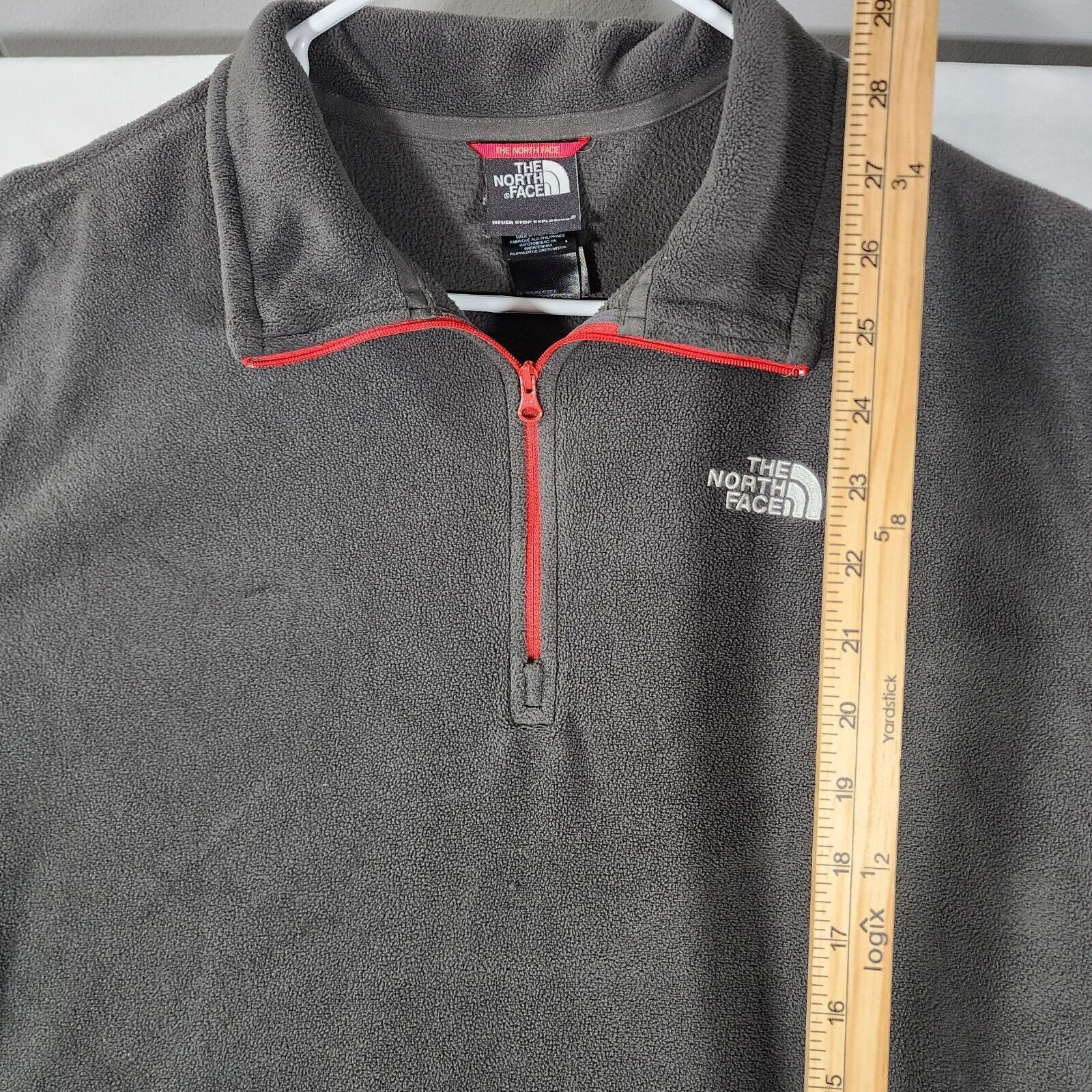 The North Face The North Face Jacket Mens XL Gray Fleece Pullover Polartec Size US XL / EU 56 / 4 - 9 Thumbnail