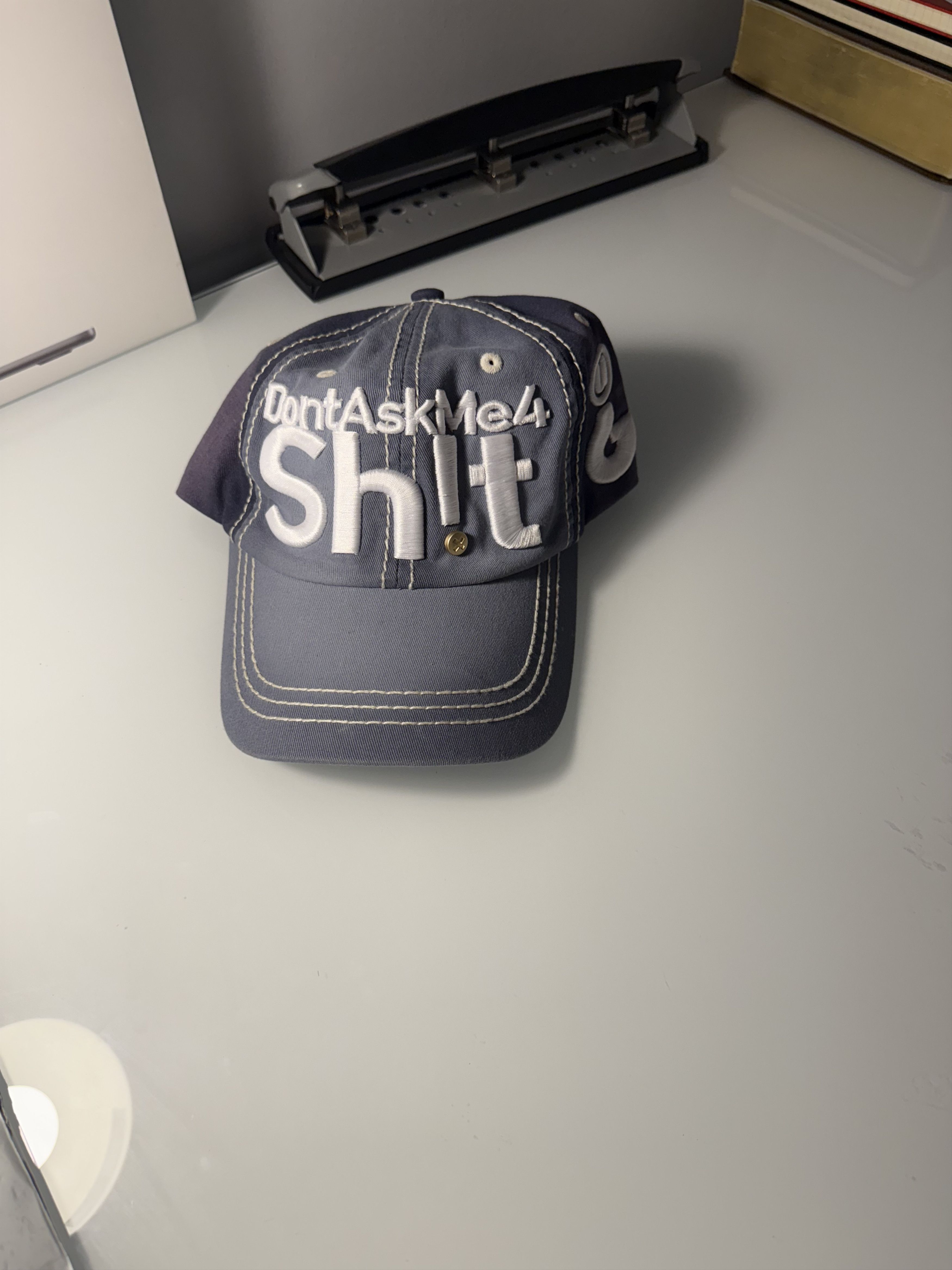 Greedy Unit Greedy Unit Don’t Ask Me 4 Sh!t Hat | Grailed