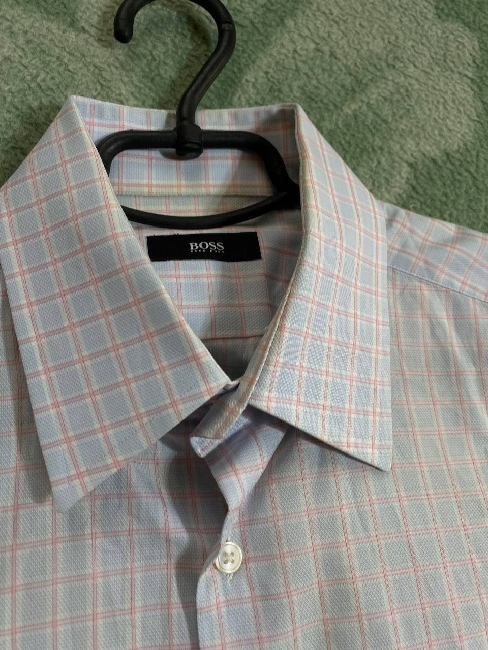 Hugo Boss × Vintage Vintage Hugo Boss old shirt crazy 90s designer Size US L / EU 52-54 / 3 - 2 Thumbnail
