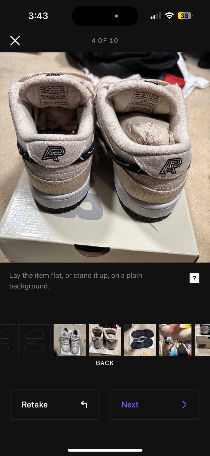 Nike × Nike SB Nike sb dunk low jiu jitsu used size 10 Size US 10 / EU 43 - 7 Thumbnail