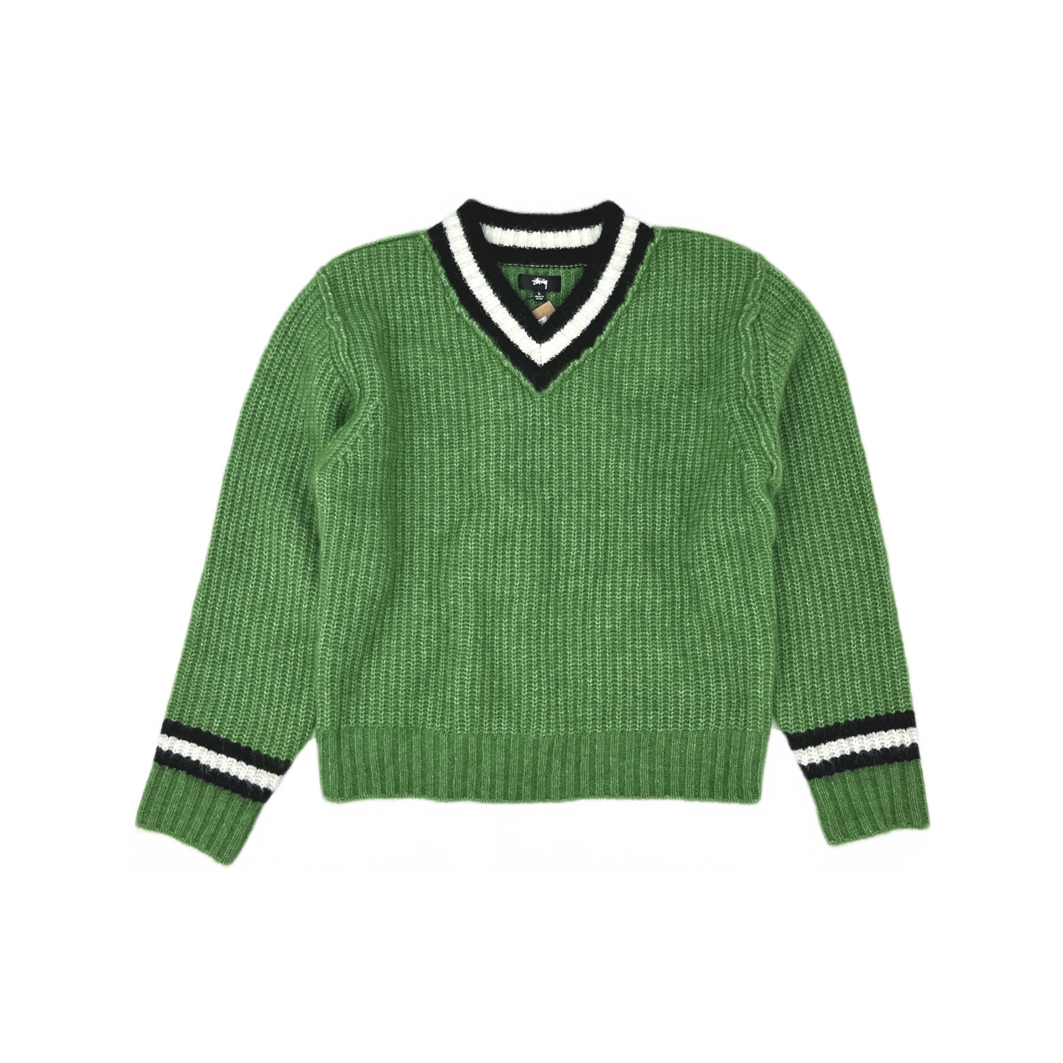 Stussy Stussy Mohair Tennis Sweater Size L Size US L / EU 52-54 / 3 - 1 Thumbnail