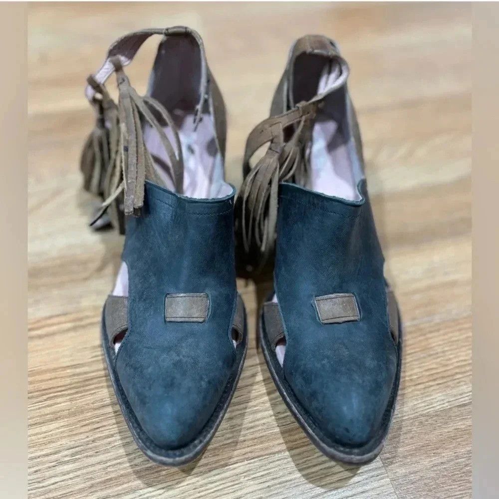 Other Miss Macie Tassel Leather Heals Size US 10 / IT 40 - 3 Thumbnail