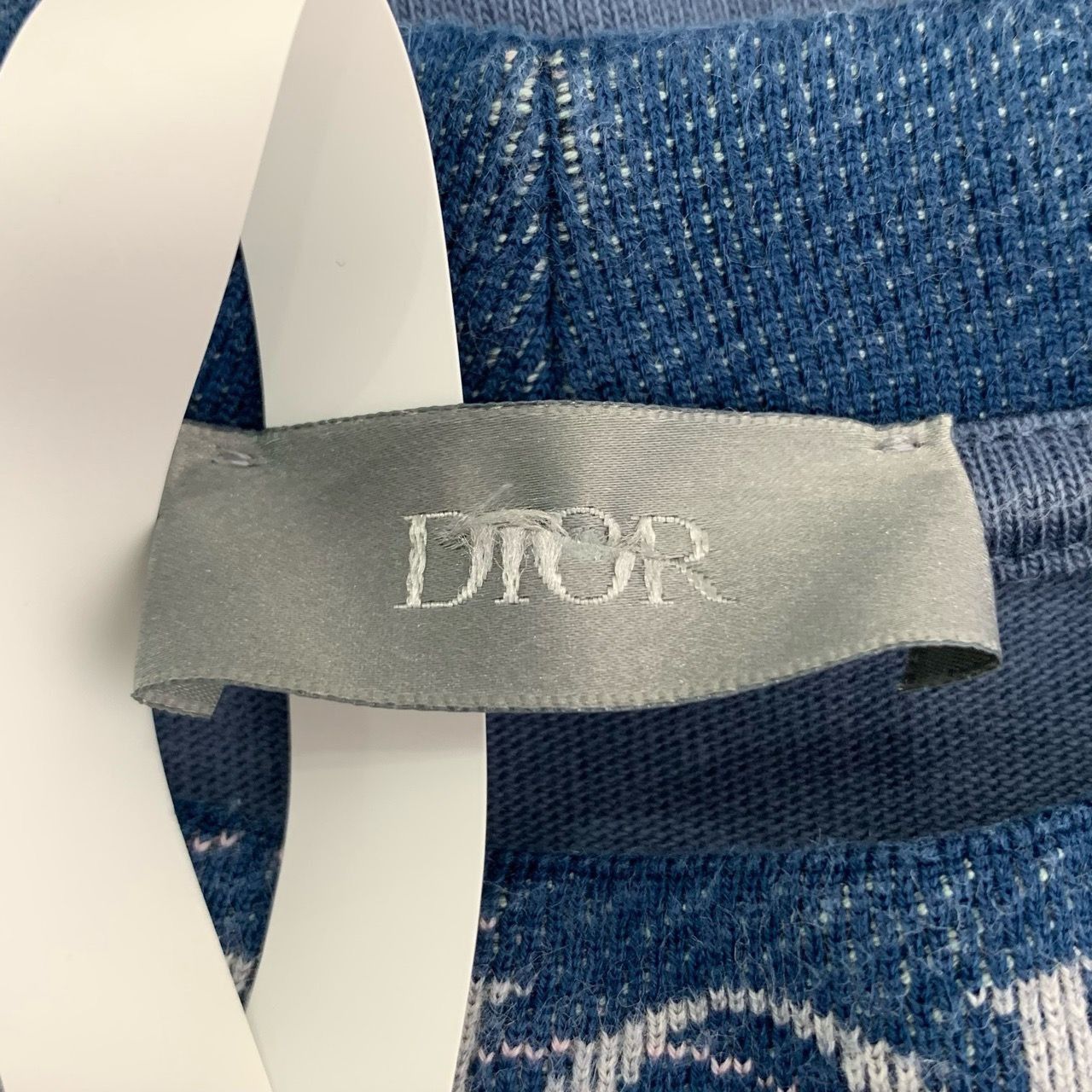 Dior Dior Mens Blue Short-Sleeve T-Shirt With Embroidered Pocket Size US L / EU 52-54 / 3 - 6 Thumbnail