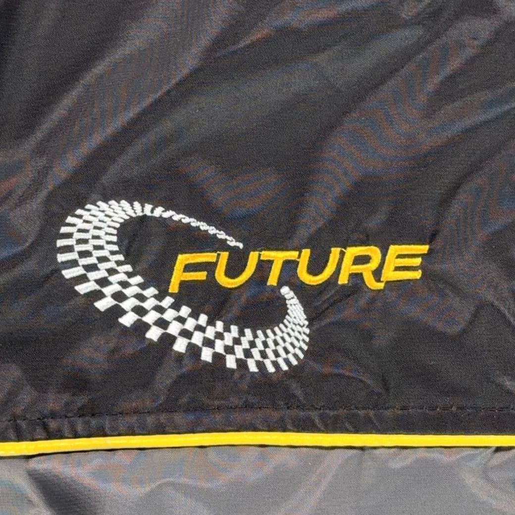 Speedo Riot Empire Jacket Bomber Jacket Adult MEDIUM Black White Gray WorldWide Speed Racing Style Logo Embroidered Pockets Full Zip Size US M / EU 48-50 / 2 - 5 Thumbnail