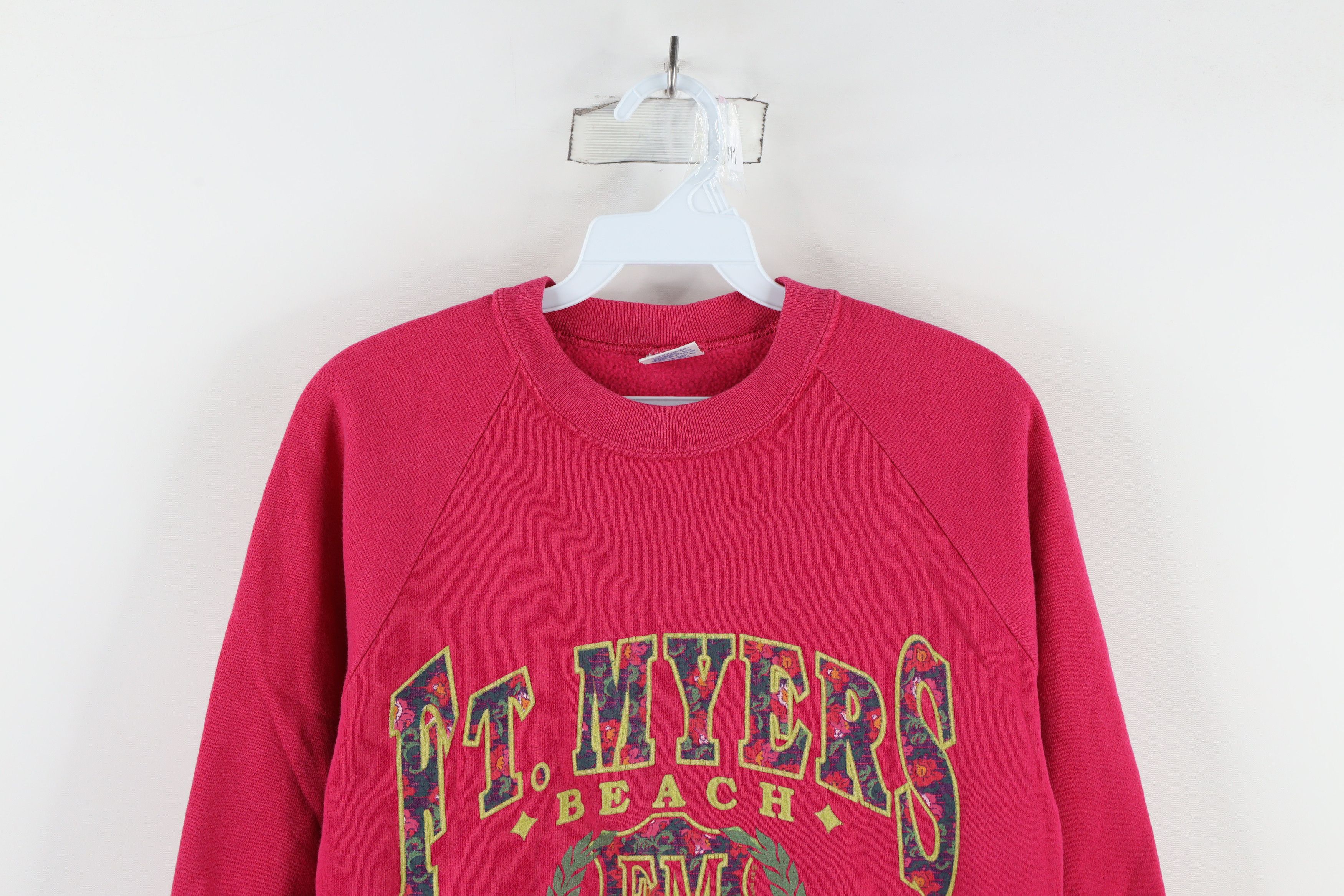 Vintage Vintage 90s Streetwear Out Ft Myers Beach Sweatshirt USA Size M / US 6-8 / IT 42-44 - 2 Thumbnail