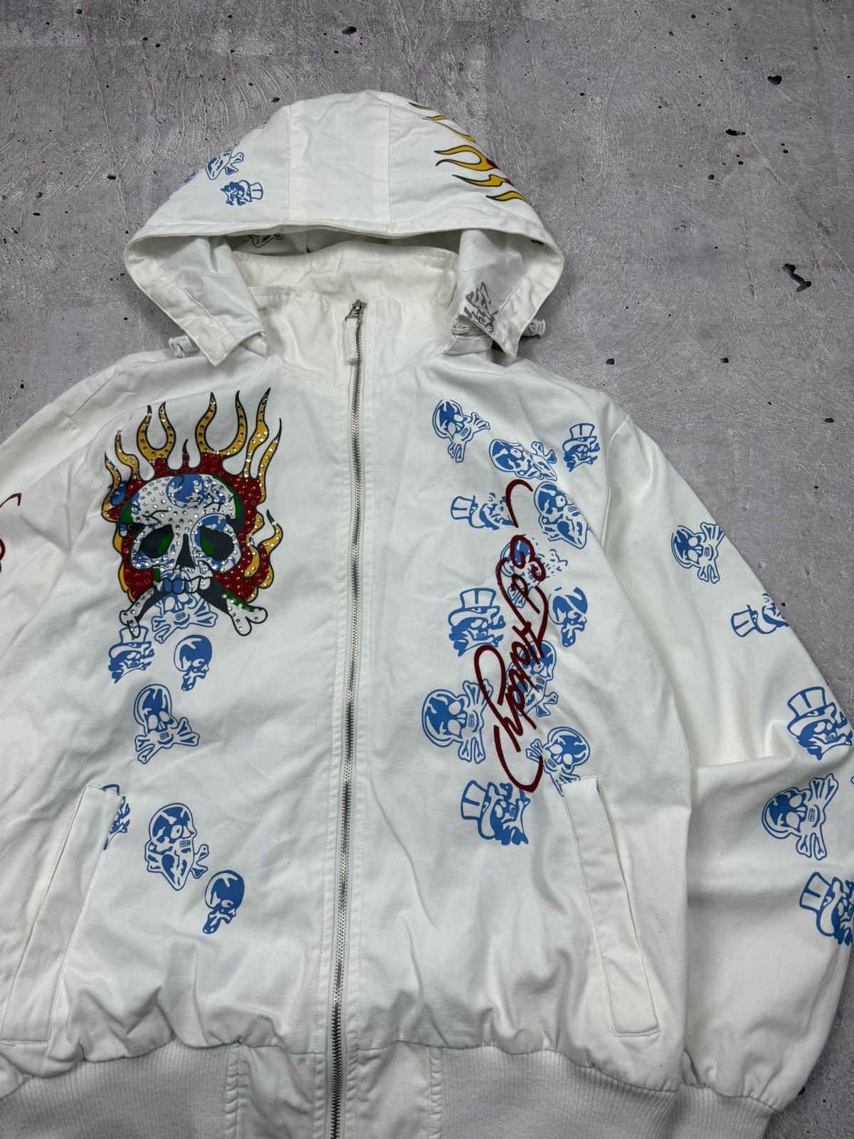 Vintage Y2K Ed Hardy Jacket Rare