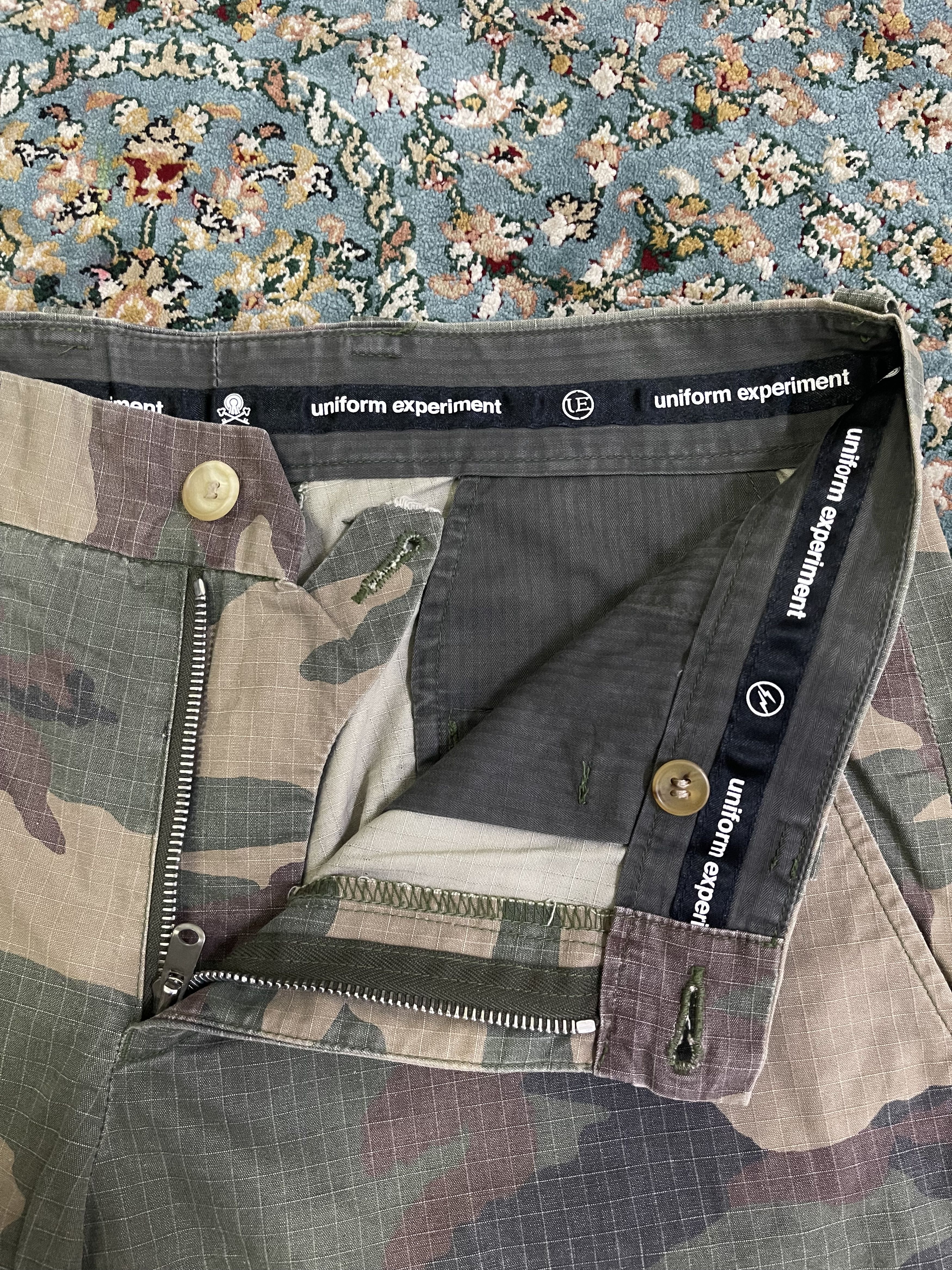 Fragment Design Fragment Design x uniform Experiment Camouflage Cargo Pant Size US 31 - 6 Thumbnail