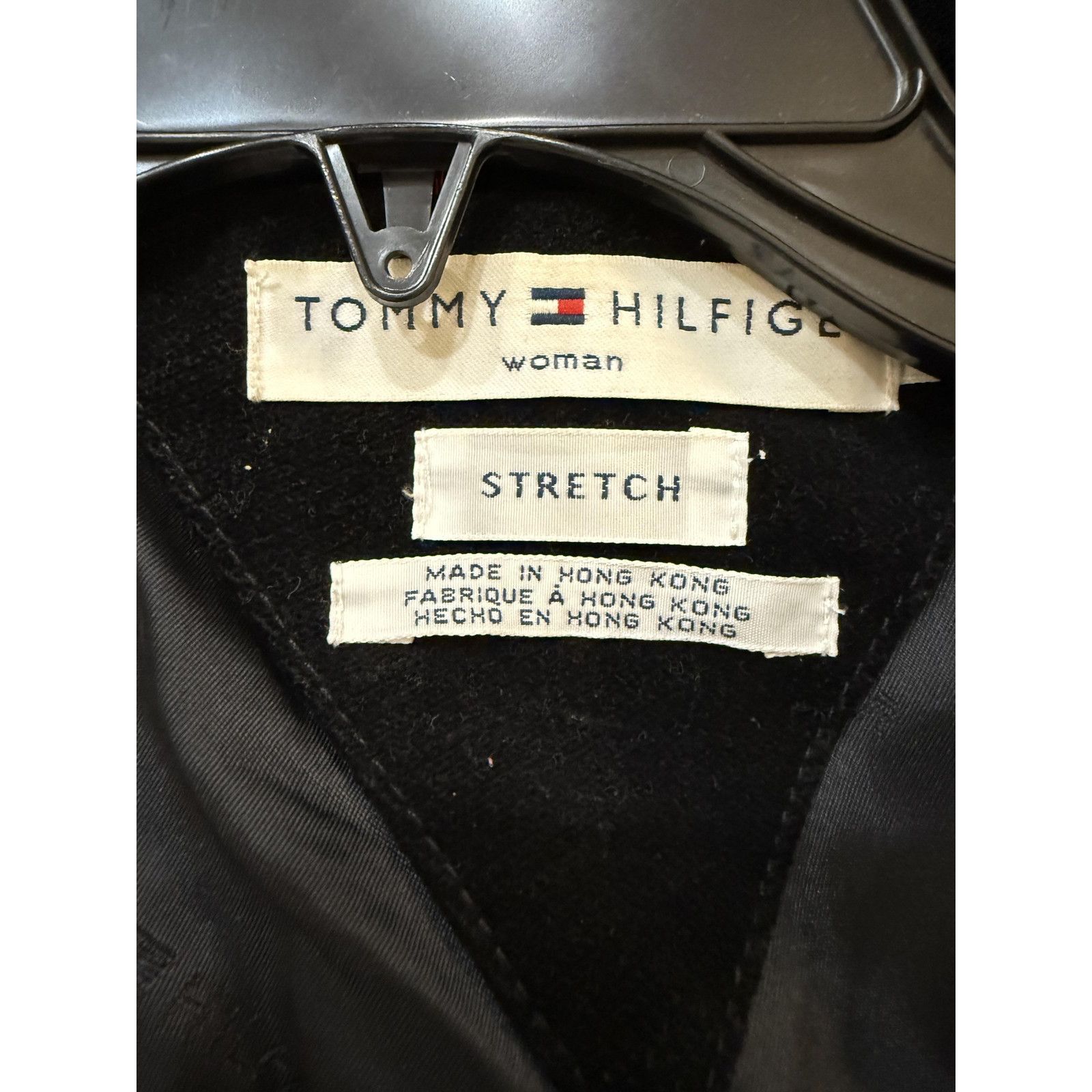 Tommy Hilfiger Tommy Hilfiger Blazer Womens XLarge Black Velvet Jacket Size XL / US 12-14 / IT 48-50 - 2 Thumbnail