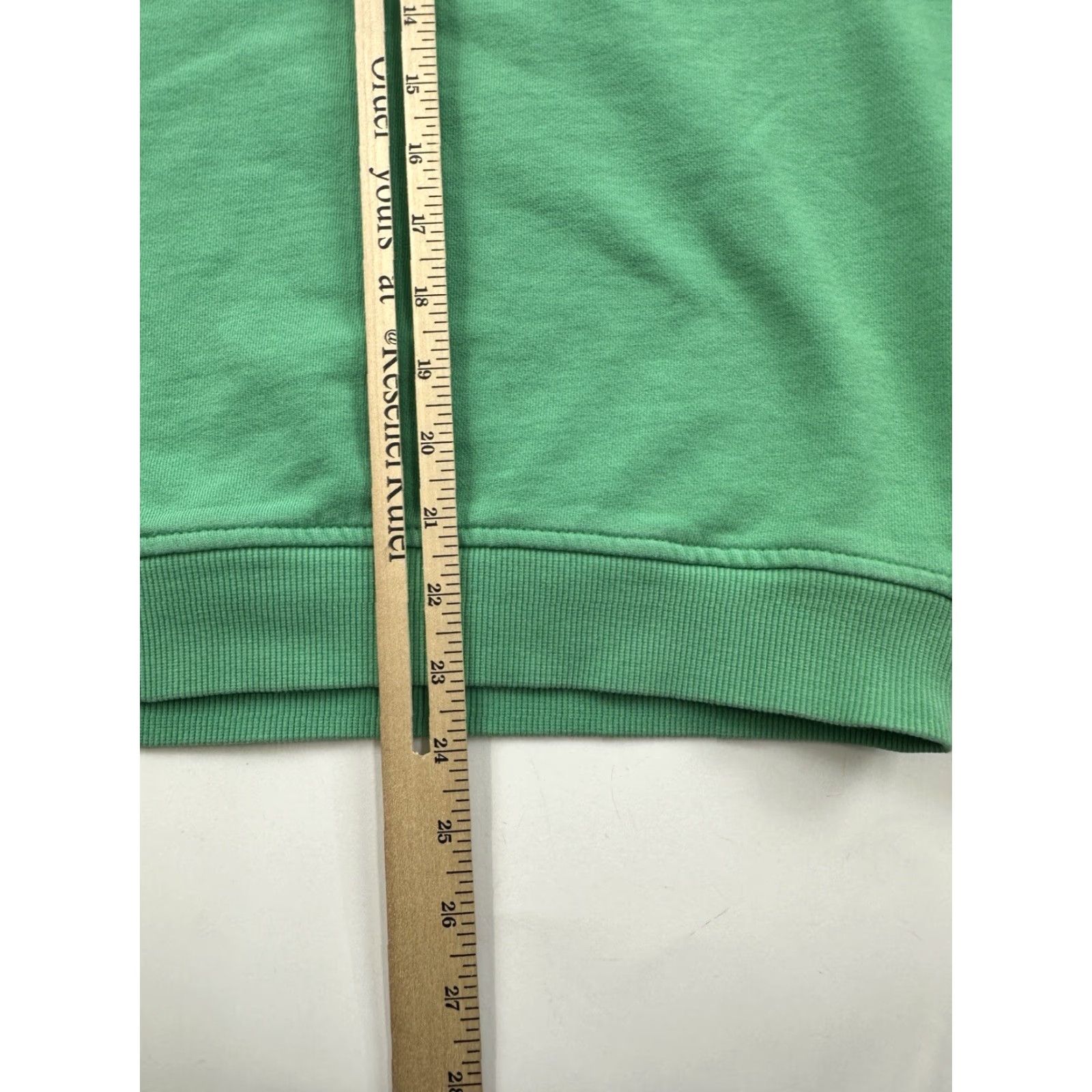 Vineyard Vines Vineyard Vines Sweatshirt Mens XS Green 1/4 Zip Mock Neck USA Embroidered Logo Pullover Fleece Size US XS / EU 42 / 0 - 7 Thumbnail