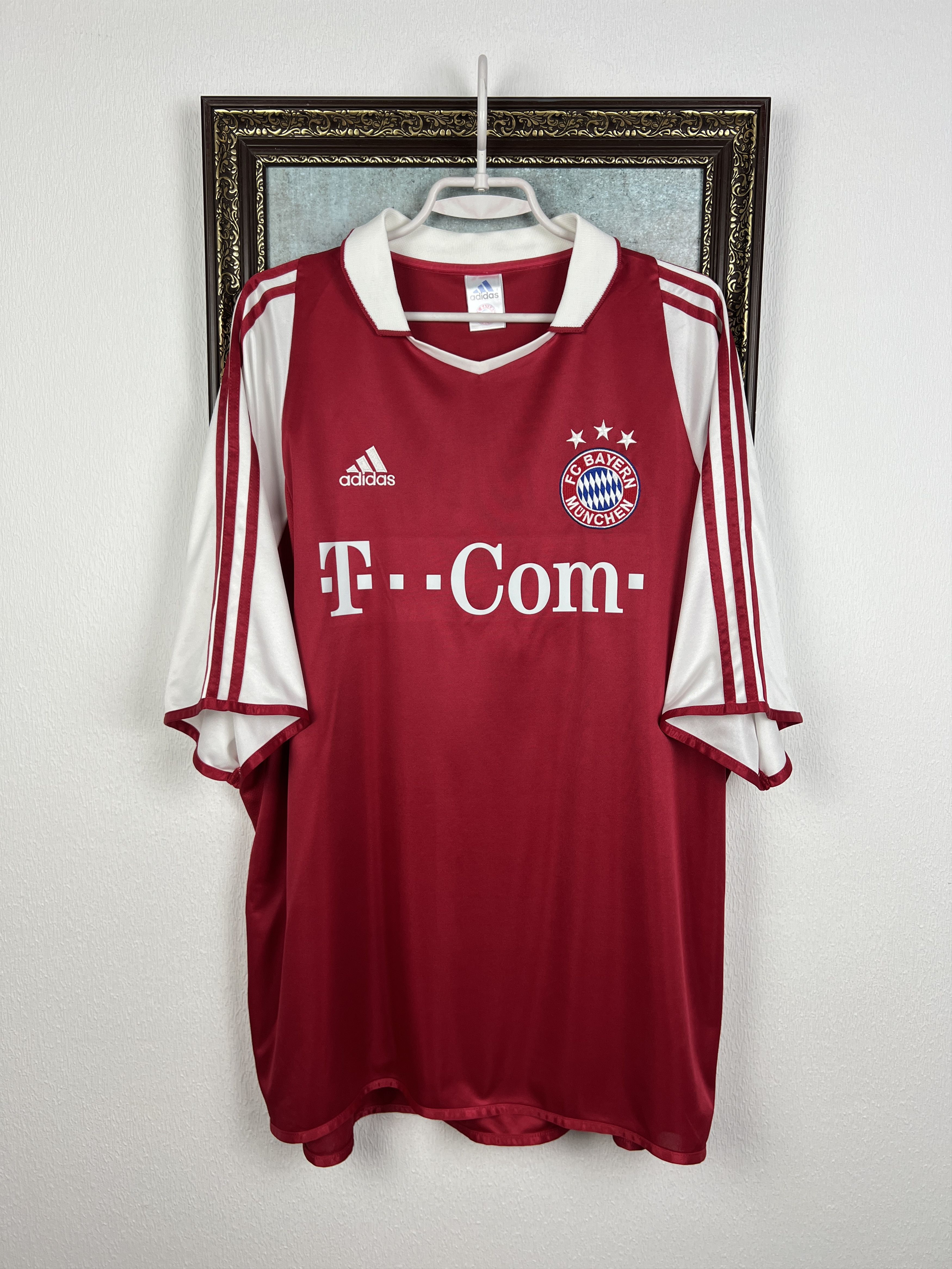 Adidas Bayern Munich Home football shirt Soccer #10 Makaay Jersey Size US XXL / EU 58 / 5 - 1 Thumbnail