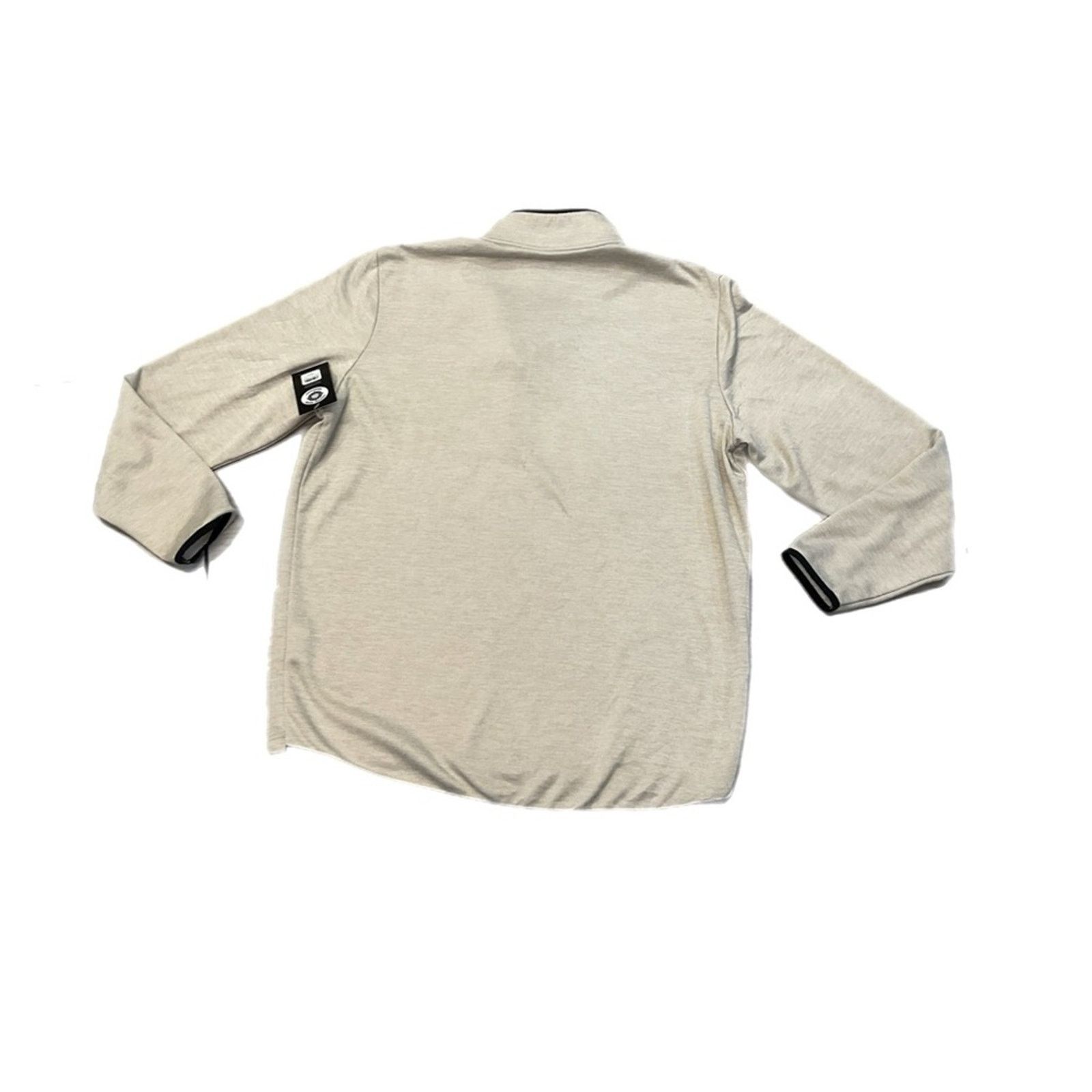 Under Armour Under Armour Loose Fit Beige Quarter Zip Pullover Size US L / EU 52-54 / 3 - 2 Thumbnail