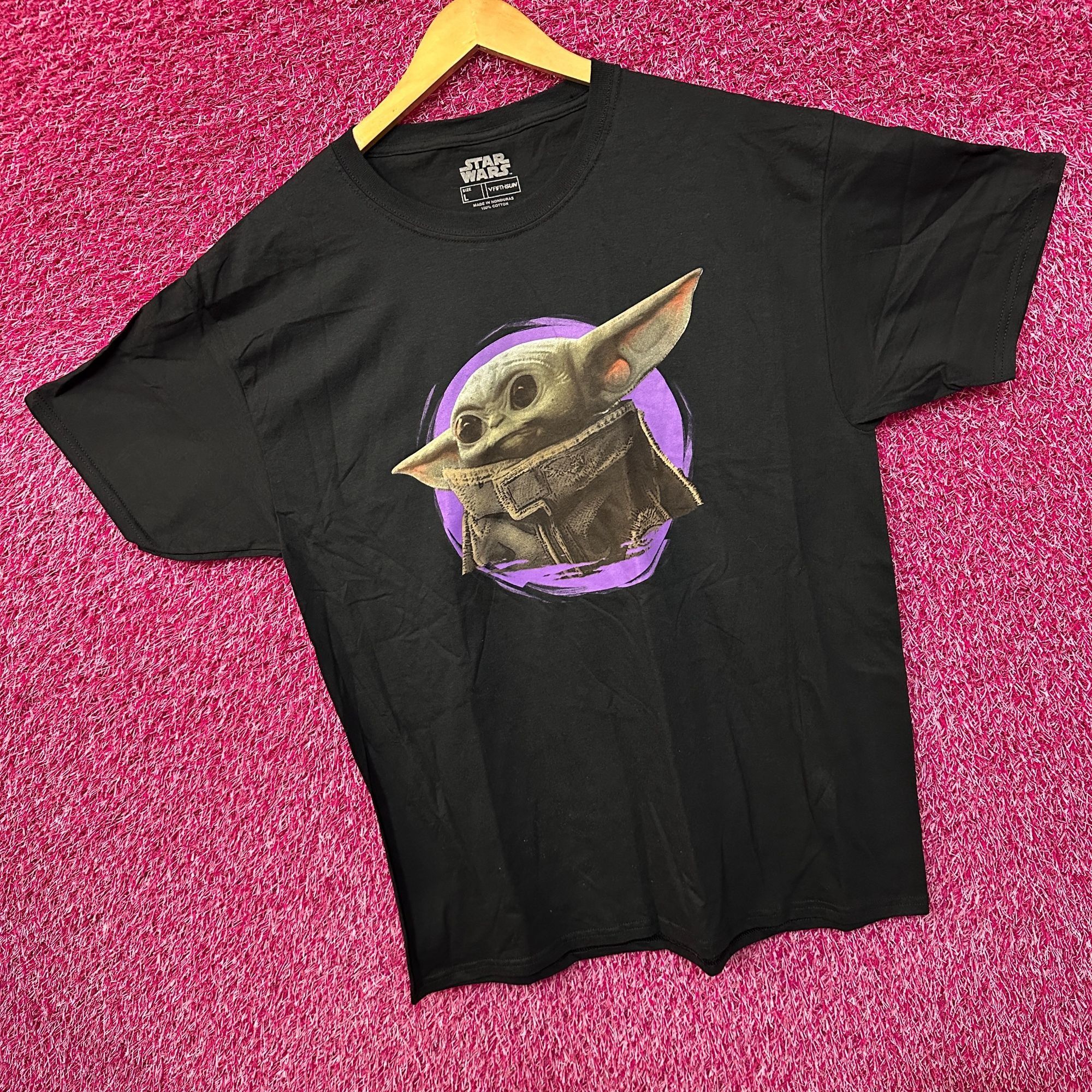 Star Wars Grogu The Child Baby Yoda The Mandalorian Star Wars Tee L Size US L / EU 52-54 / 3 - 3 Thumbnail