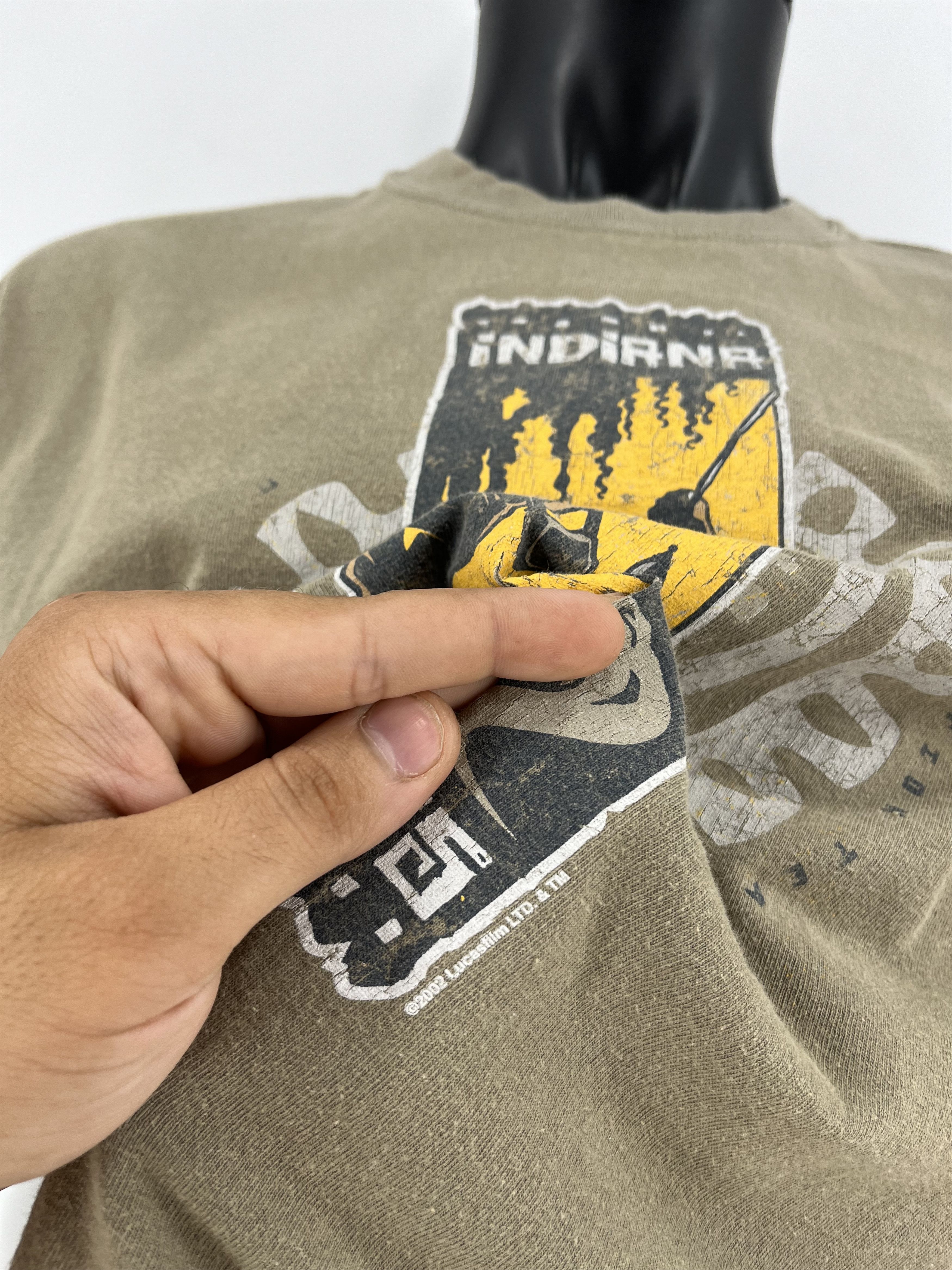 Vintage T-shirt Vintage Y2K 2002 Indiana Jones Size US XL / EU 56 / 4 - 7 Thumbnail