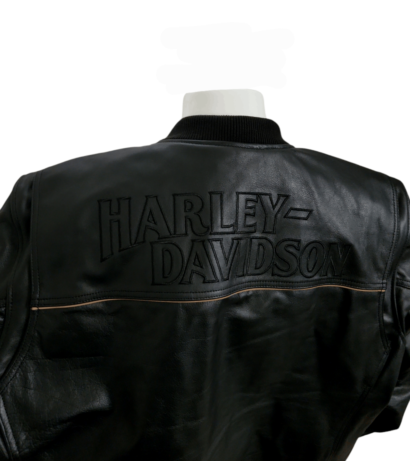 Harley Davidson Harley Davidson The Citizen Bomber Leather Motorcycle Jacket Size US XXL / EU 58 / 5 - 6 Thumbnail