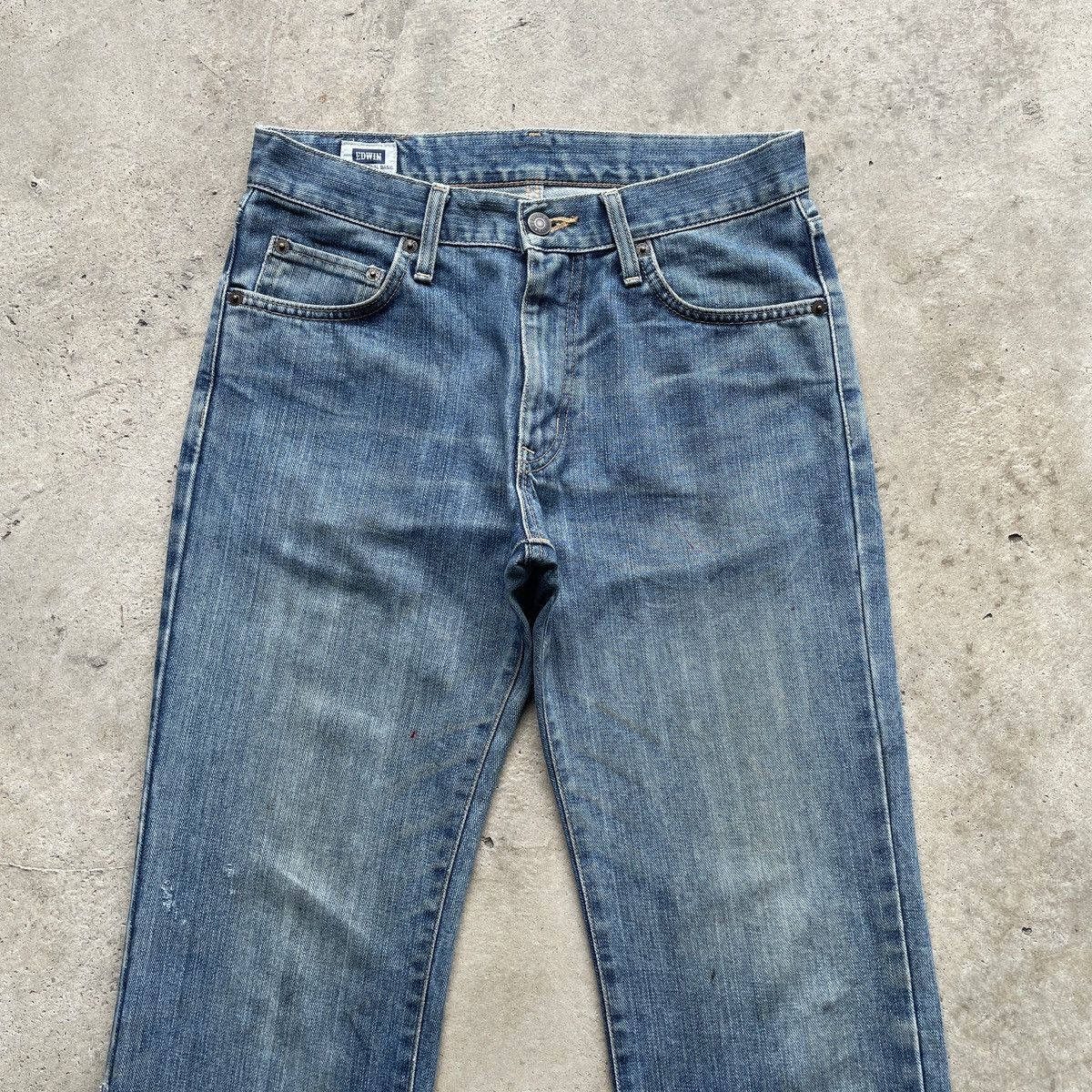 Edwin Vintage Edwin 402 Faded Jeans Pants Denim W30x29.5 Size US 30 / EU 46 - 3 Thumbnail