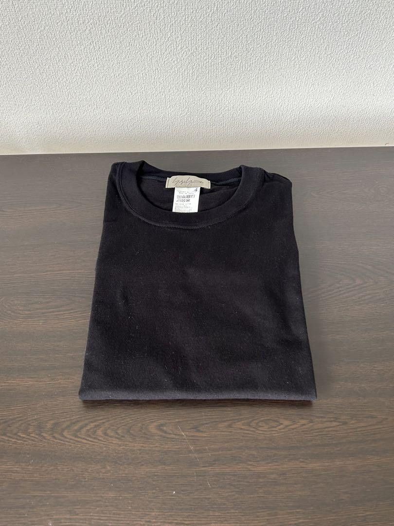 YOHJI YAMAMOTO Short sleeve BLACK T-shirt