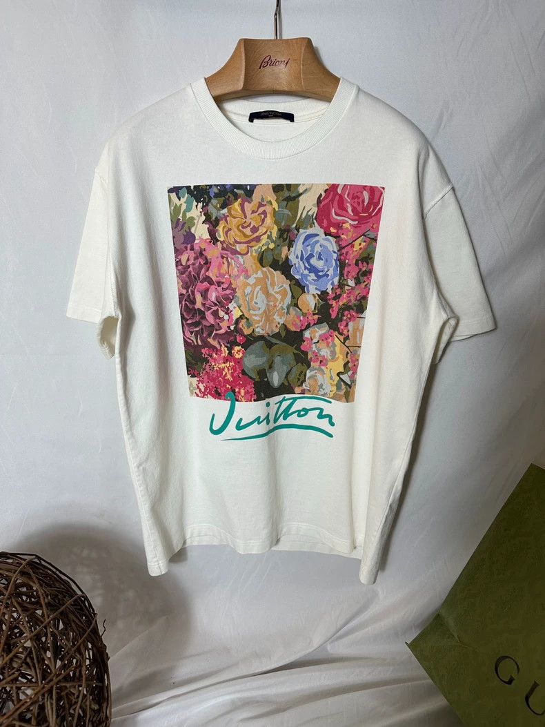 Louis Vuitton Louis Vuitton FW22 crew neck monogrammed floral print pullo Size US L / EU 52-54 / 3 - 1 Thumbnail