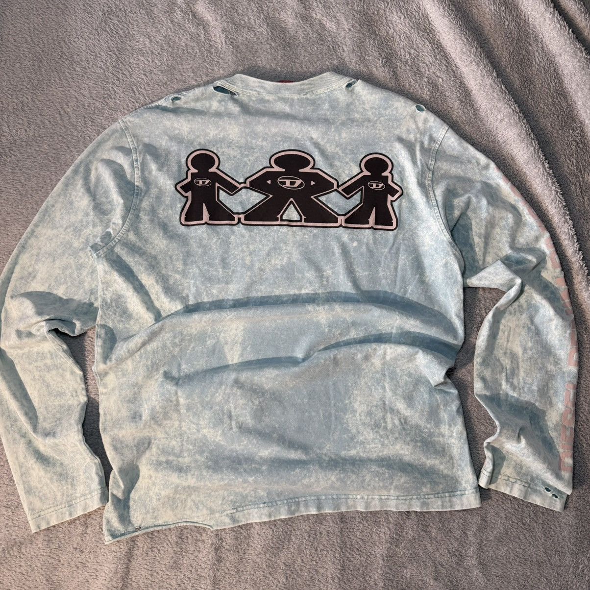 Diesel 🔥 Diesel Long Sleeve Acid-Wash Size M Size US M / EU 48-50 / 2 - 5 Thumbnail