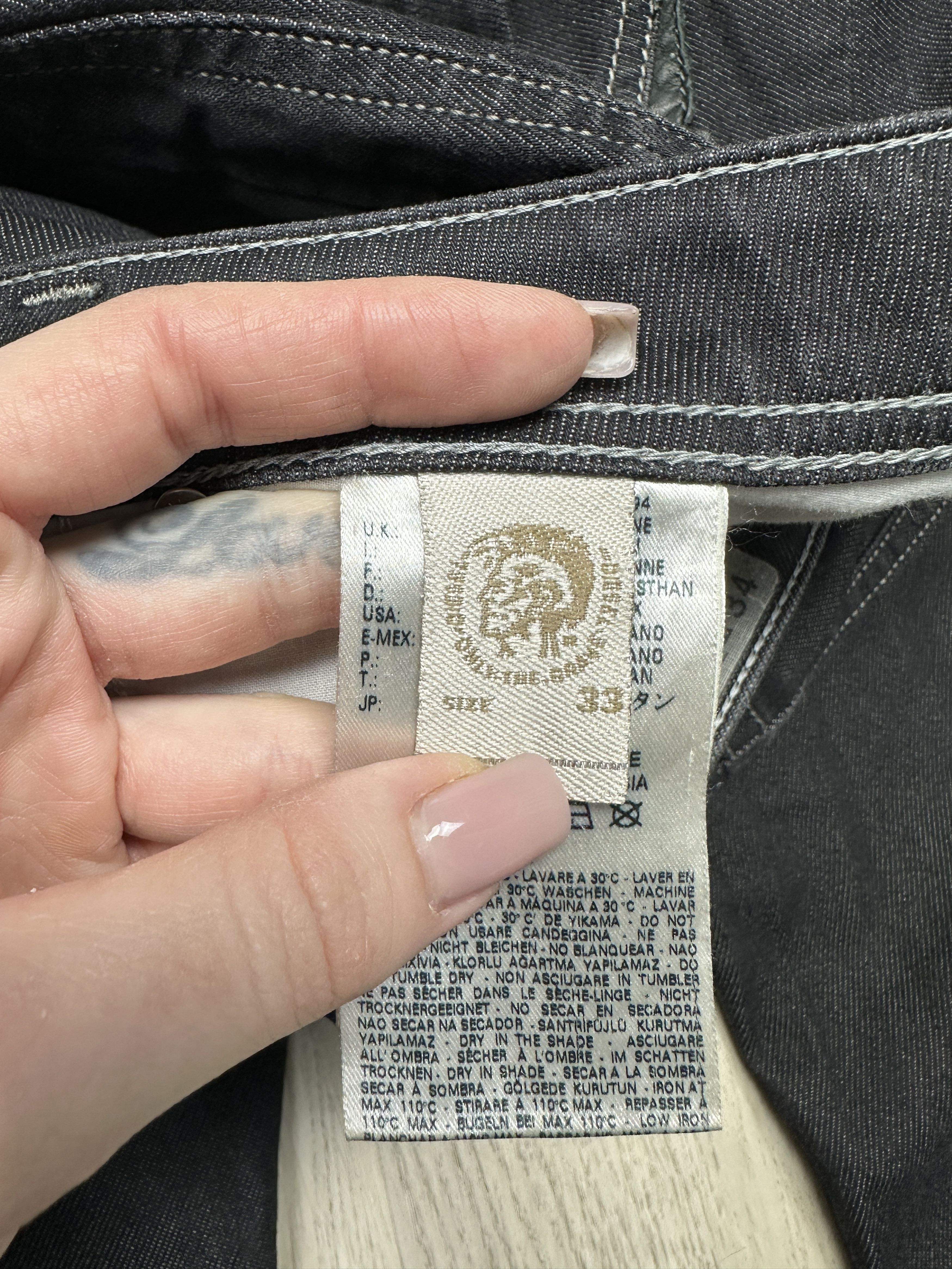 Diesel Diesel Darron Mens Denim Pants Jeans Size US 33 - 4 Thumbnail
