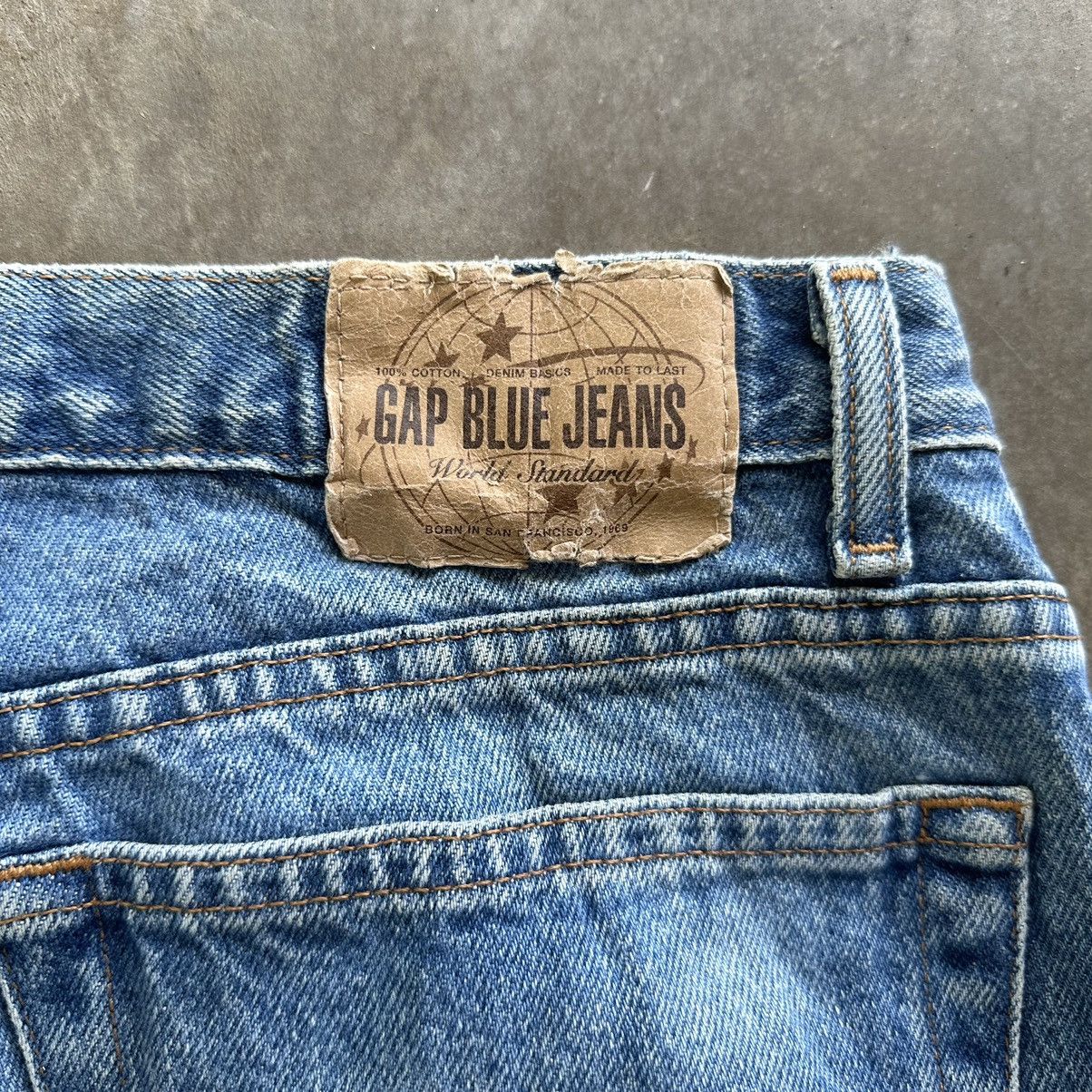 Japanese Brand × Jean × Vintage Vintage Japanese Distressed Faded Raw Denim Jean Pant W32 Size US 32 / EU 48 - 13 Thumbnail