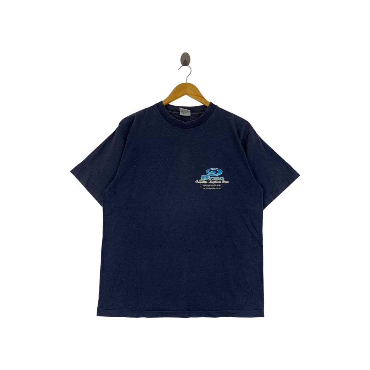 Vintage 90’ PIKO HAWAII FLORAL Longboard Wear Tee Shirt