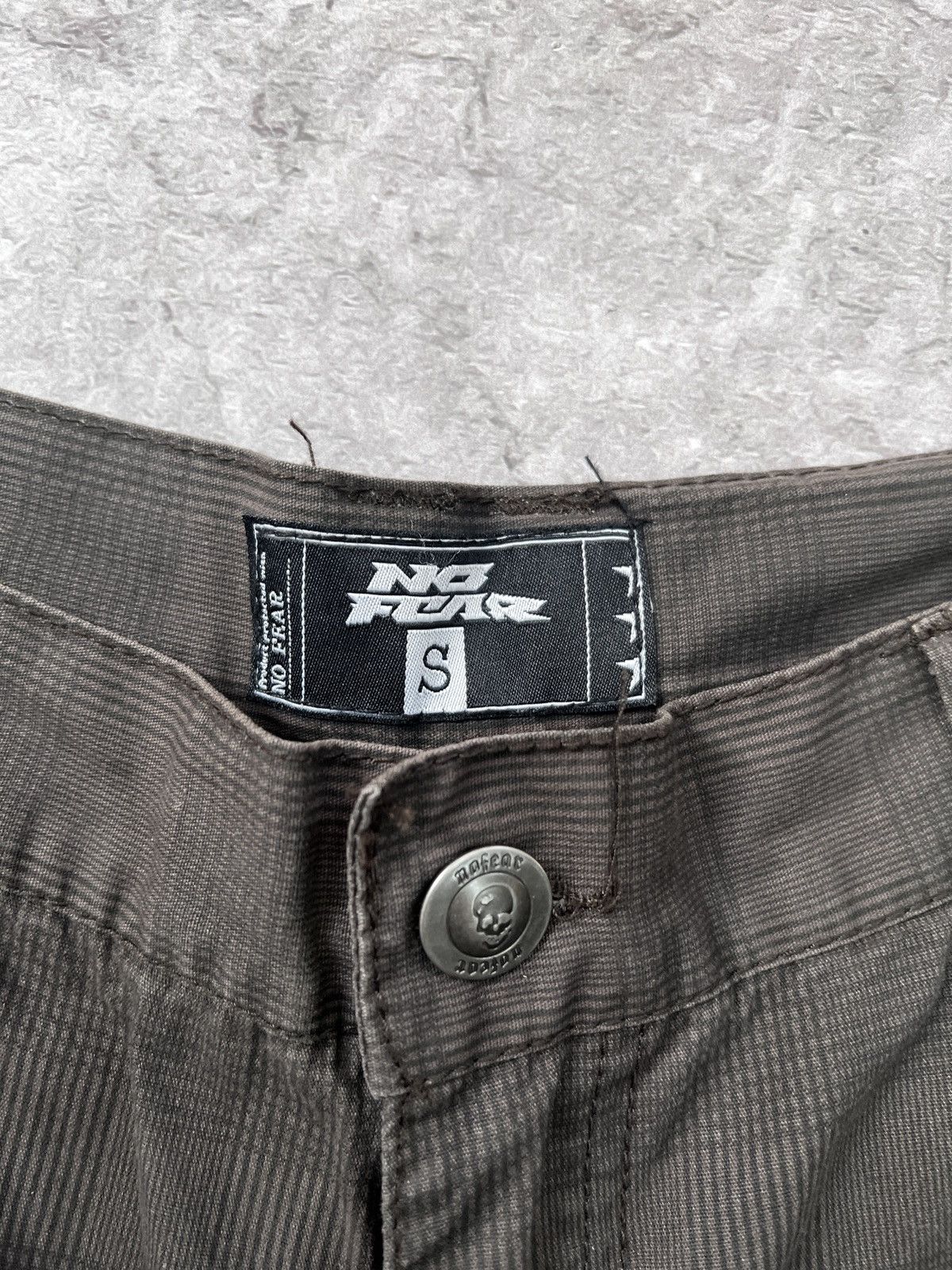 No Fear Vintage wide pants military No Fear cargo streetwear y2k Size US 31 - 5 Thumbnail