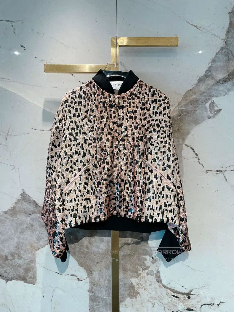 Valentino Valentino Sequin beaded coat Size S / US 4 / IT 40 - 1 Thumbnail