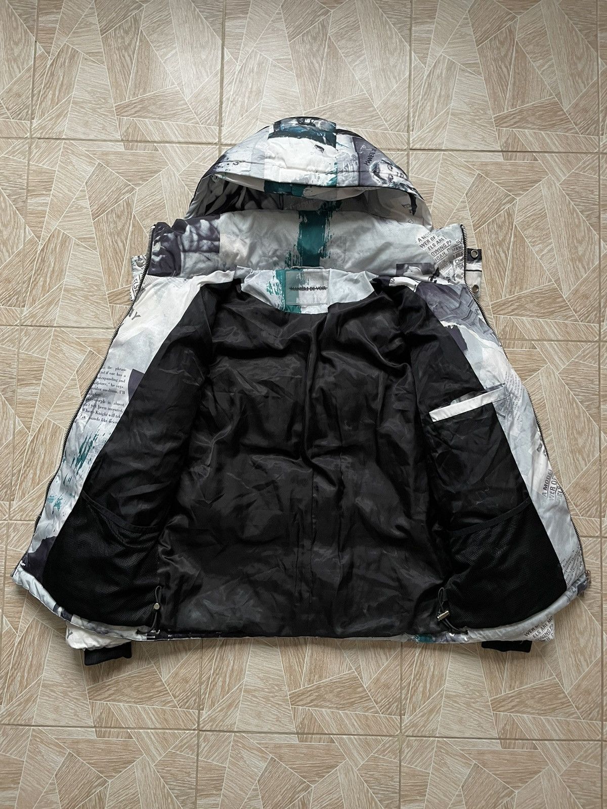 Japanese Brand × Maniere De Vior × Vintage Rare Vintage Maniere De Voir Multi Logo Puffer Down Jacket Size US XS / EU 42 / 0 - 20 Thumbnail
