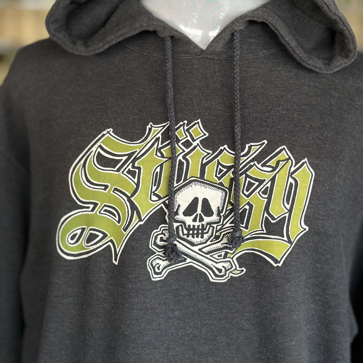 Stussy Vintage Stussy Big Logo Hoodie Size US XL / EU 56 / 4 - 3 Thumbnail