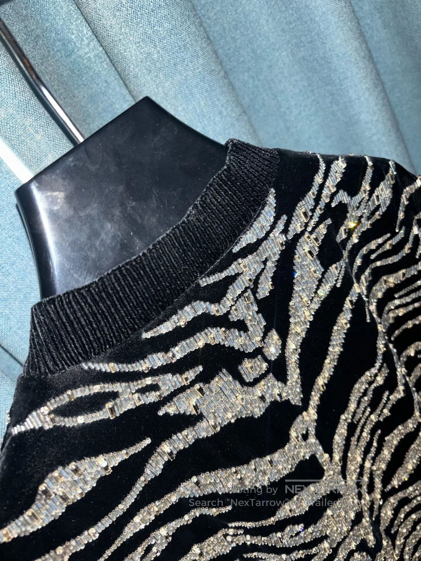 Saint Laurent Paris Saint Laurent 2018FW Tiger Silver Gown. Size US S / EU 44-46 / 1 - 3 Thumbnail