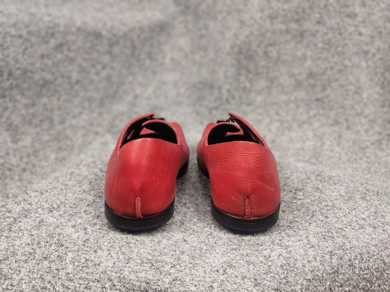 CYDWOQ Cydwoq Handmade Design Leather Sandals Shoes Custom Red Size US 7 / IT 37 - 14 Thumbnail