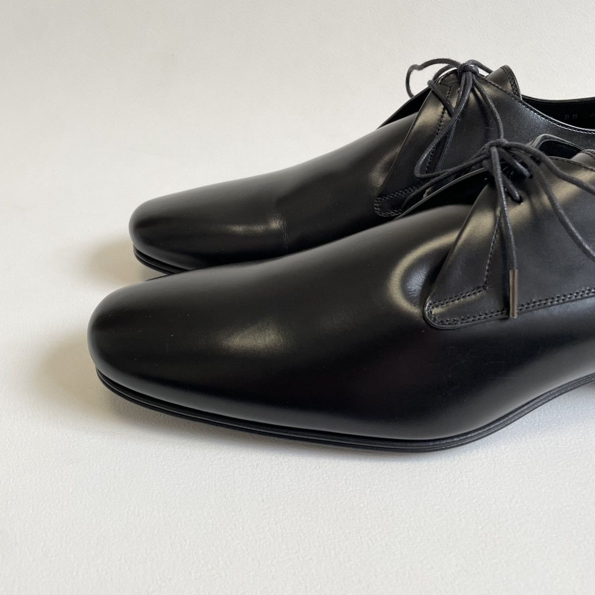 Dior Black Leather ‘Low Profile’ Derby Shoes Size US 8 / EU 41 - 3 Thumbnail
