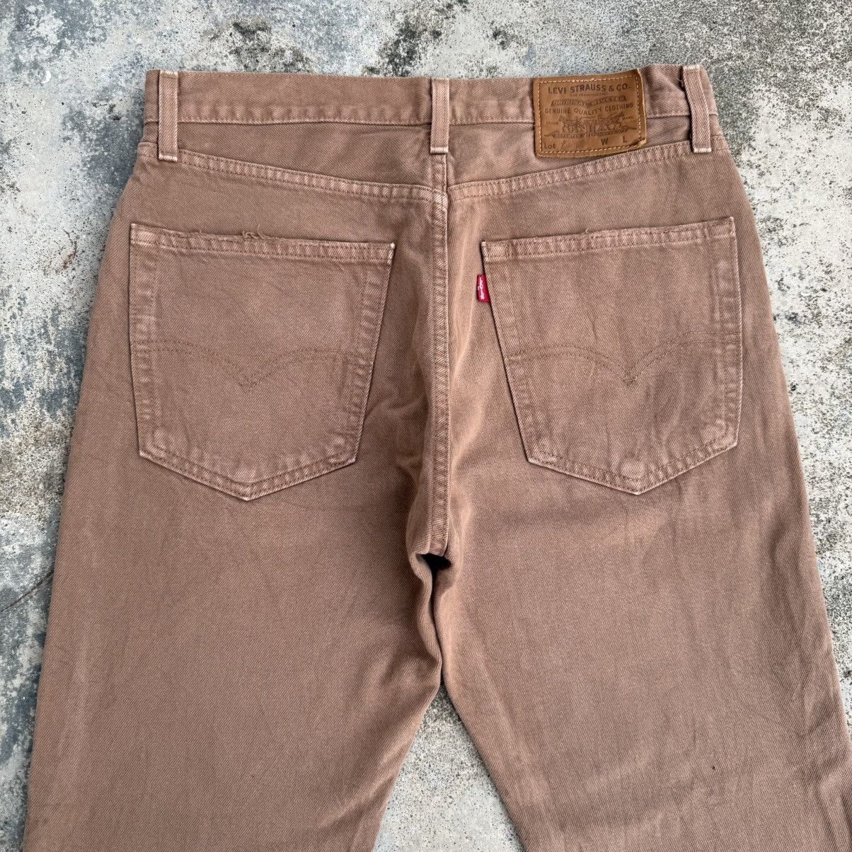 Levi's LEVI'S PREMIUM BROWN DENIM JEAN PANTS Size US 31 - 10 Thumbnail