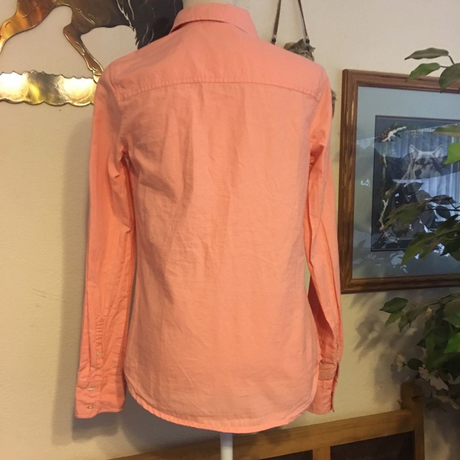Merona Merona pink button front shirt XS Size XS / US 0-2 / IT 36-38 - 5 Thumbnail