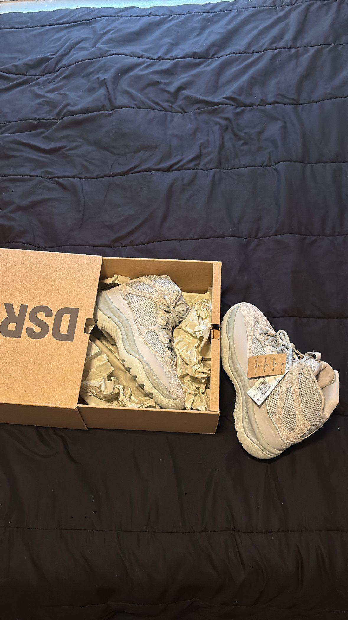 Yeezy Adidas Yeezy Desert Boot Salt (2019) Size US 8 / EU 41 - 2 Thumbnail