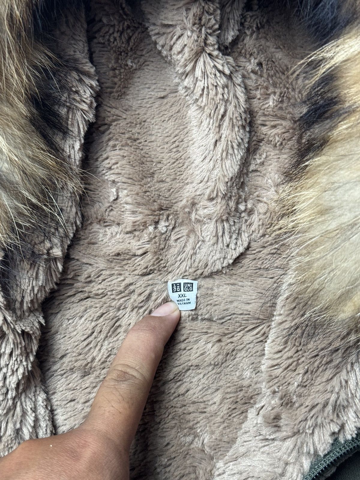 If Six Was Nine × Japanese Brand × Le Grande Bleu (L.G.B.) Fur Hoodie Uniqlo Japanese Style Size US L / EU 52-54 / 3 - 6 Thumbnail