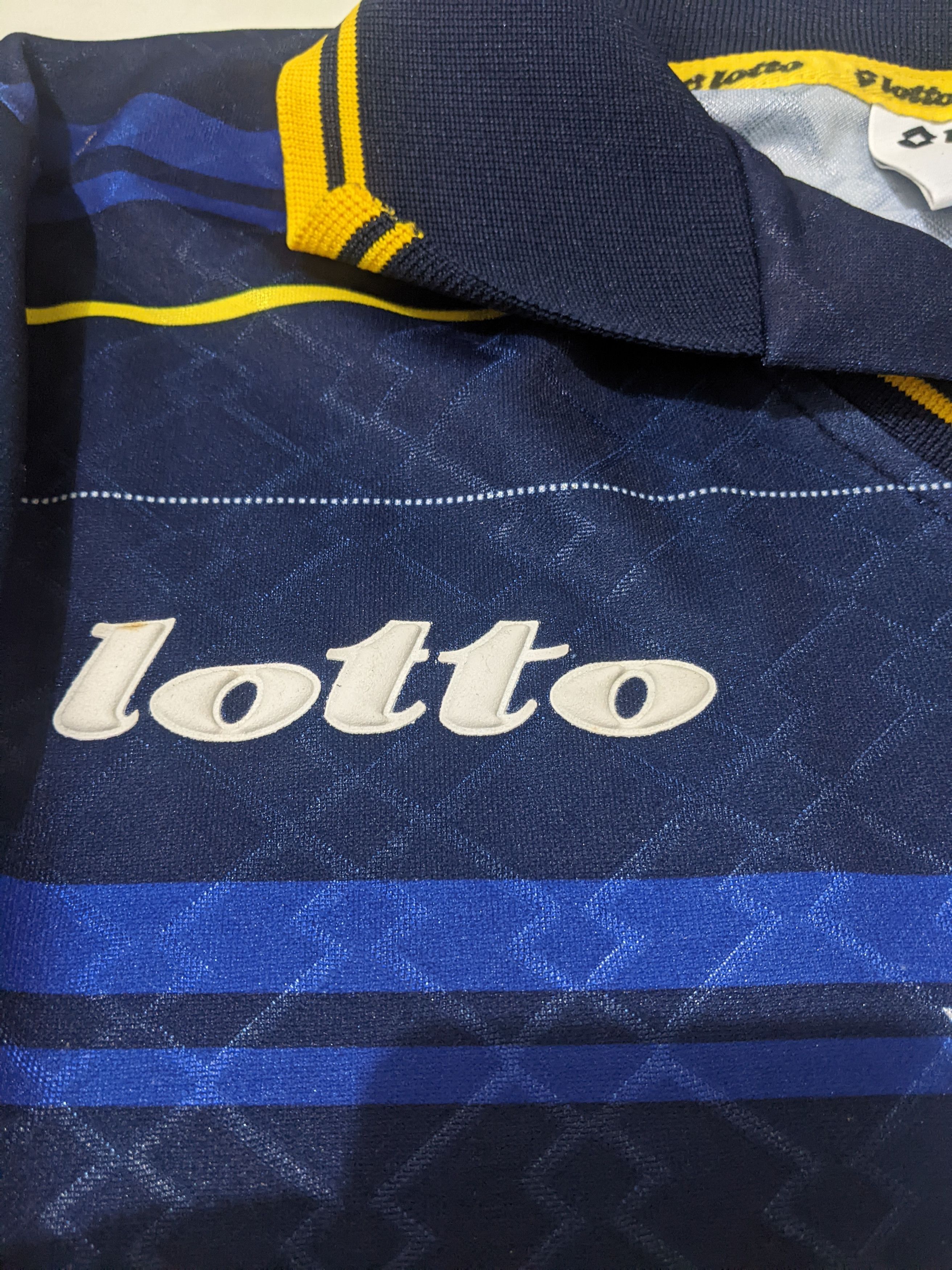 Lotto Sport Parma 1998 third veron Jersey football shirt Size US M / EU 48-50 / 2 - 8 Thumbnail
