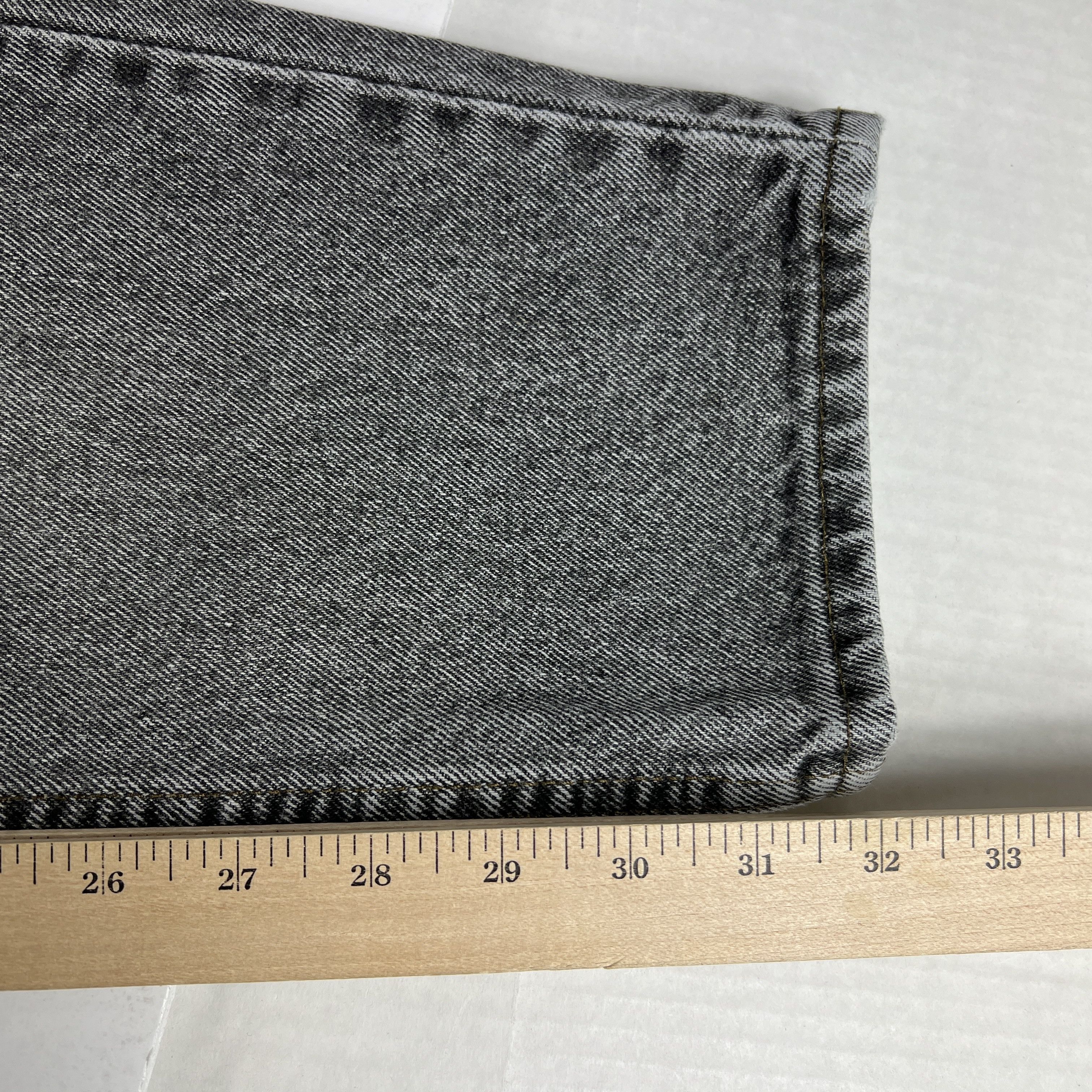 Levi's × Vintage VTG 80s Levi's Jean 550 Relaxed Black Faded Thrashed Denim Size US 30 / EU 46 - 21 Thumbnail