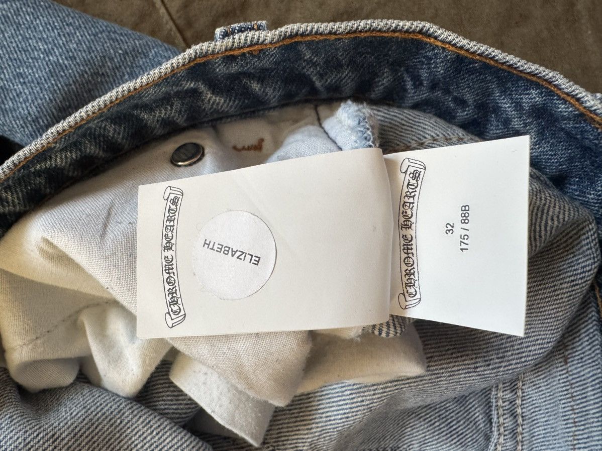 Chrome Hearts × Levi's Chrome Hearts Levi’s Cross Patch Jeans Size US 32 / EU 48 - 13 Thumbnail