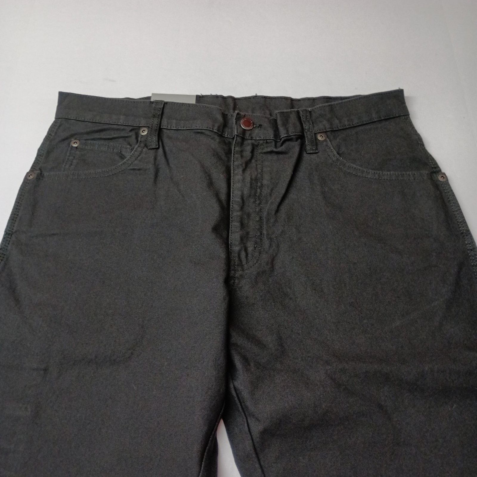 Dickies Dickies Carpenter Pants Mens 34x30 Black Duck Canvas Pockets Size US 34 / EU 50 - 4 Thumbnail