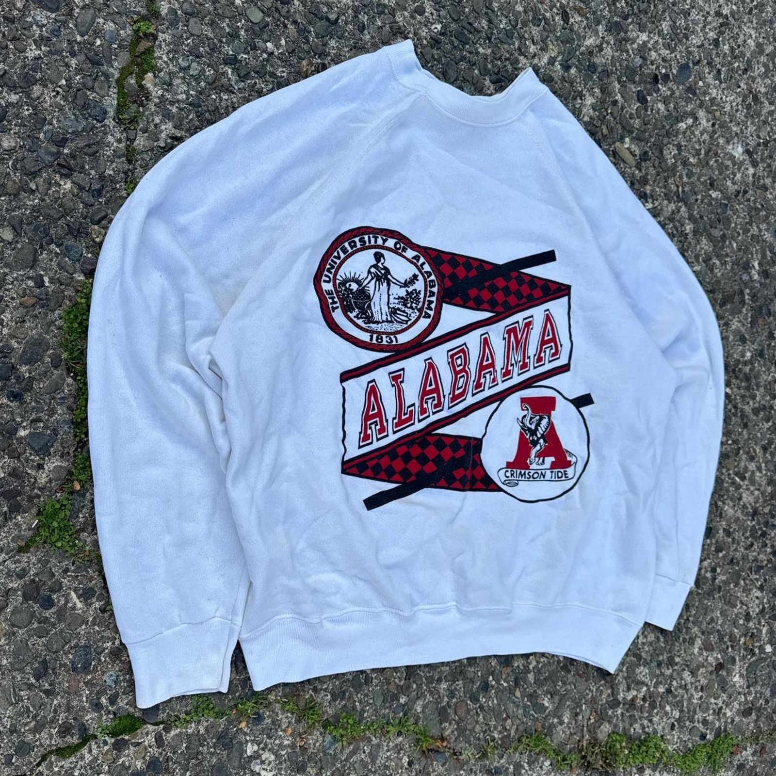 Vintage Vintage 80s University of Alabama Crewneck Size Large Size US L / EU 52-54 / 3 - 2 Thumbnail