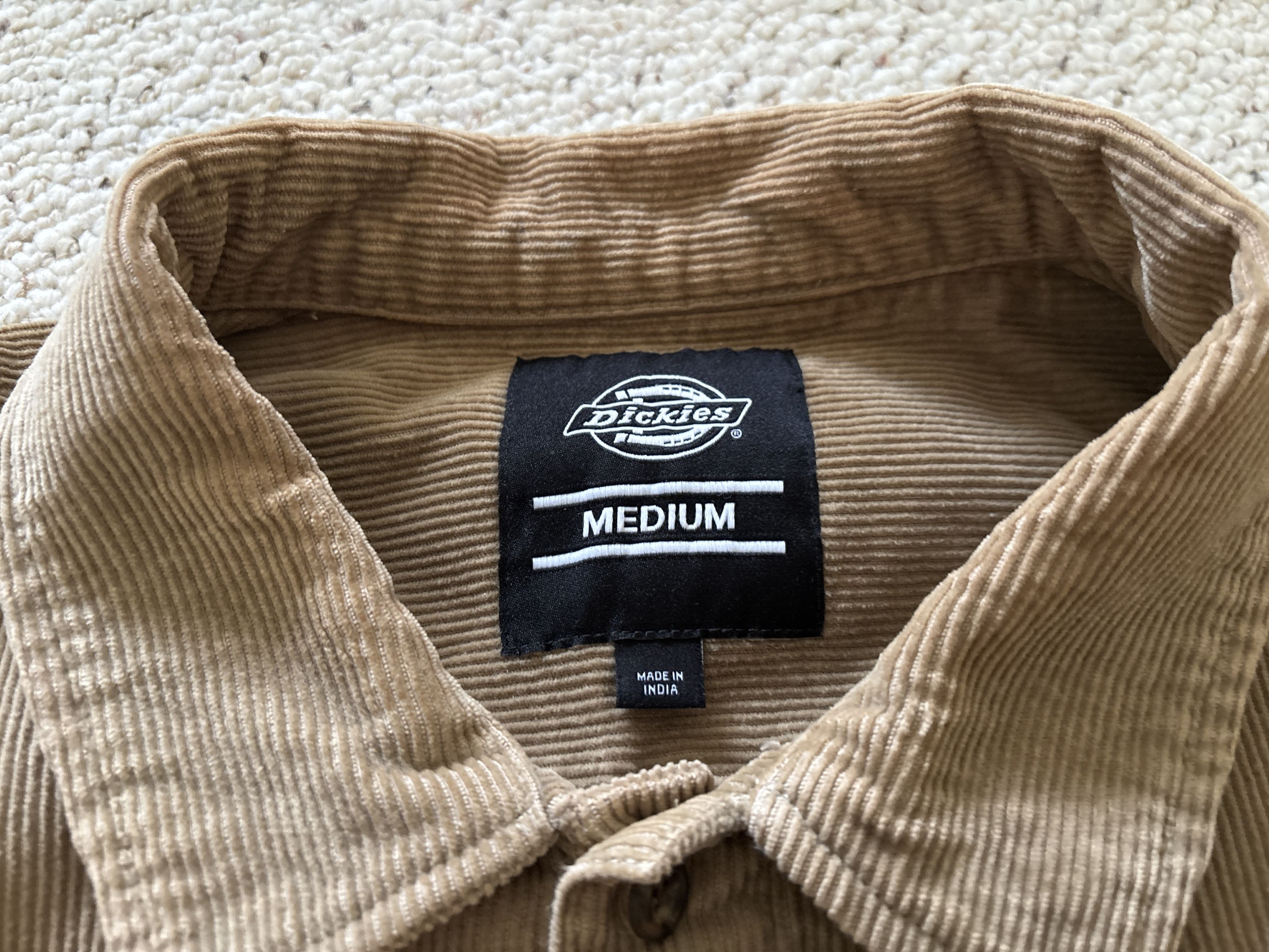 Dickies Cord button up shirt Size US M / EU 48-50 / 2 - 3 Thumbnail