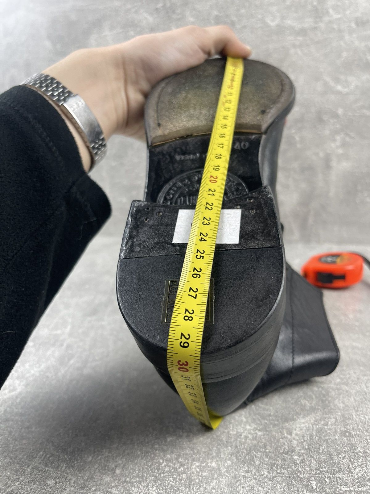 Ma+ Archive Avant Garde Opium Leather Belted HandCrafted Boots Size US 7.5 / EU 40-41 - 10 Thumbnail