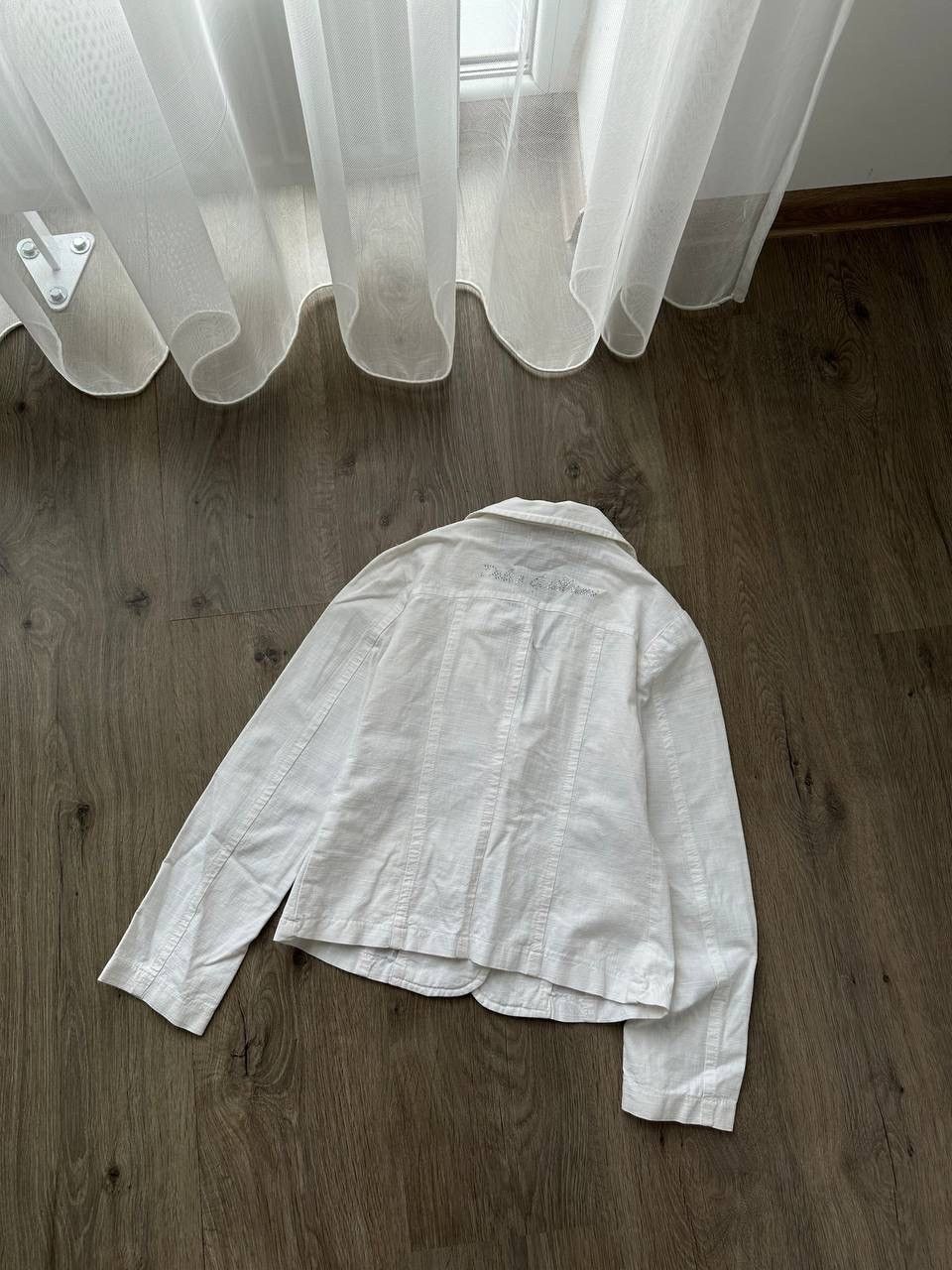 Dolce & Gabbana × Vintage Vintage Dolce&Gabbana White Blazer Jacket Size S / US 4 / IT 40 - 14 Thumbnail