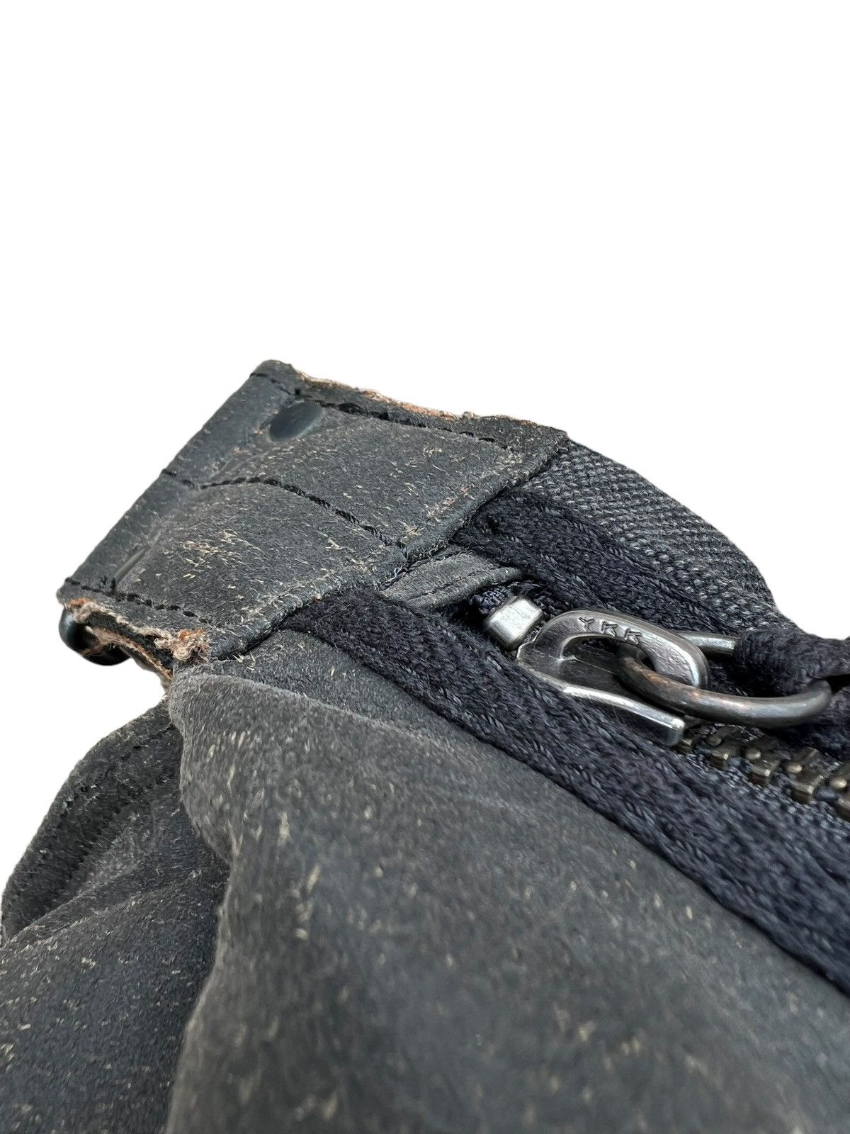 Vintage RARE! Vintage Tough Jeans Military Distress Wax Large Bag Size ONE SIZE - 18 Thumbnail